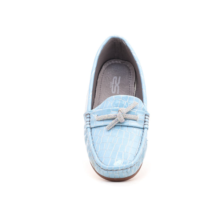 Sky Blue Winter Moccasin WN4272 | Stylo