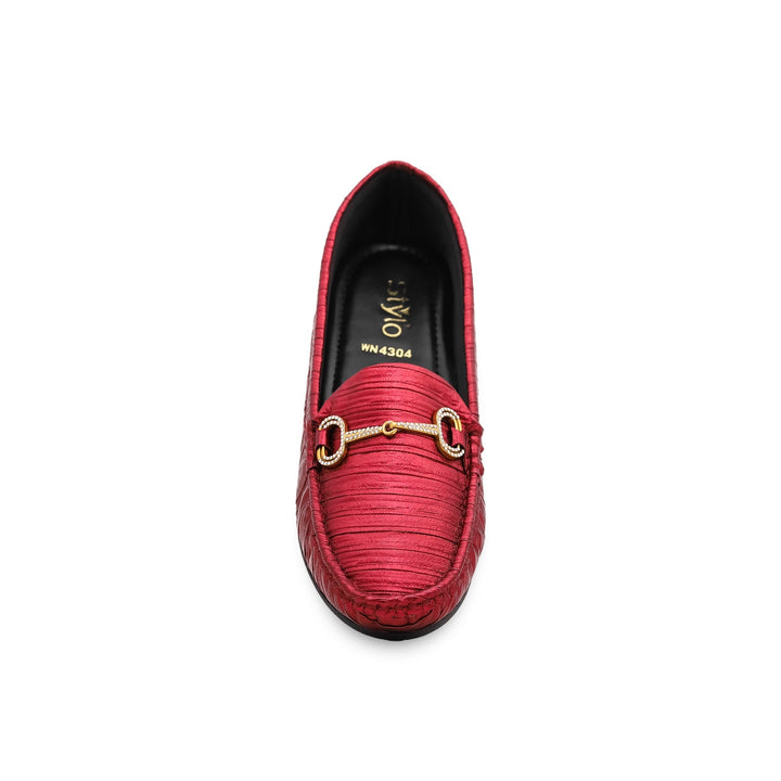 Maroon Moccasin WN4304