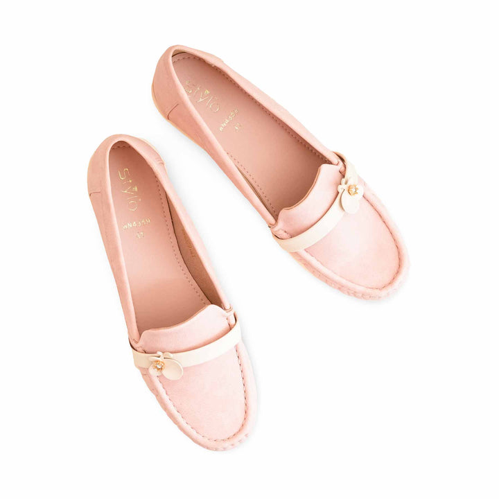 Pink Moccasin For Ladies WN4359