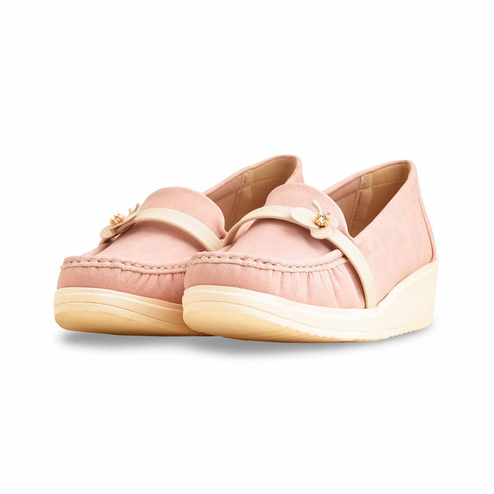 Pink Moccasin For Ladies WN4359