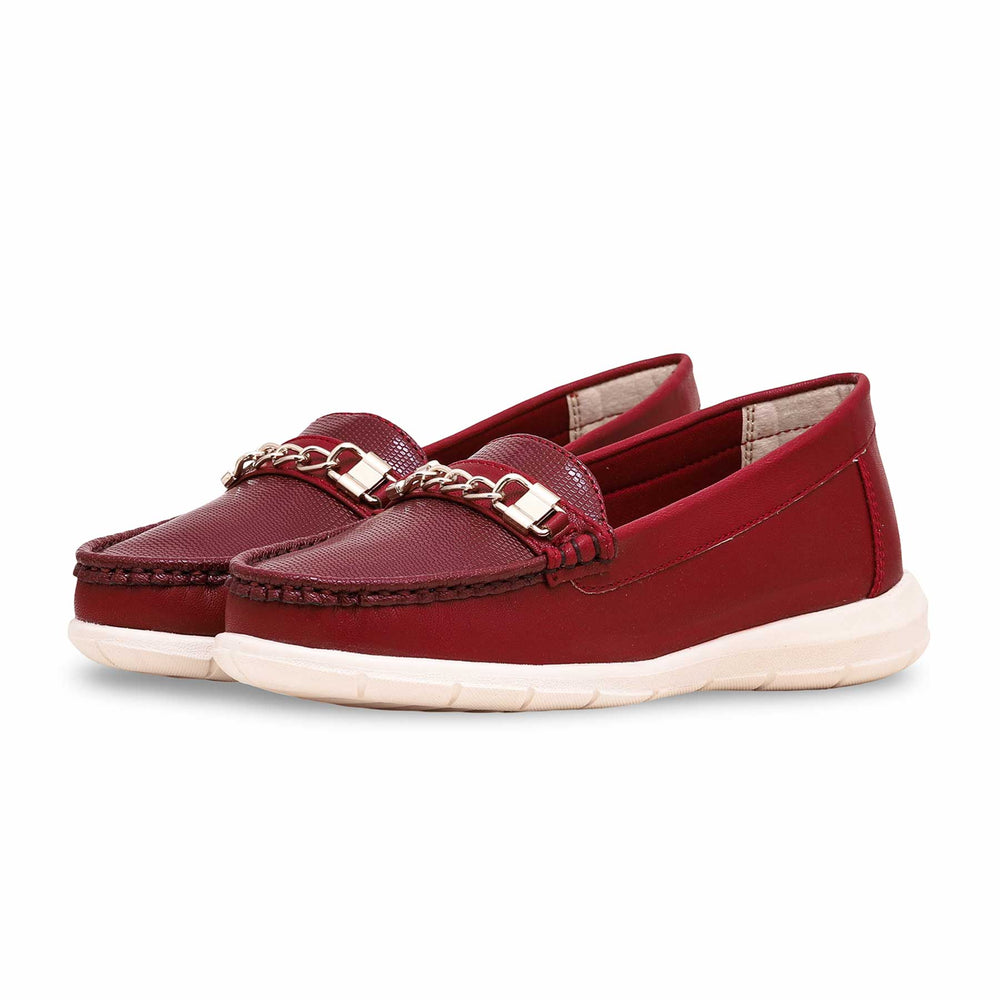 Maroon Moccasin WN4400