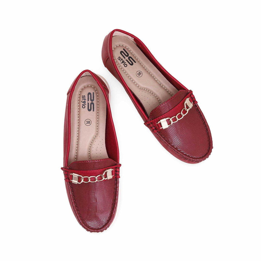 Maroon Moccasin WN4400