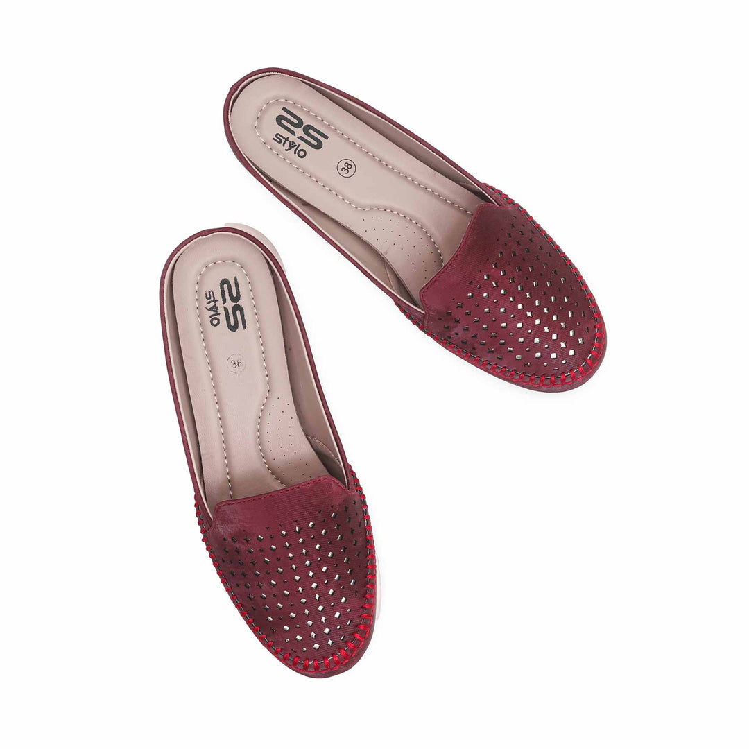 Maroon Moccasin WN4403