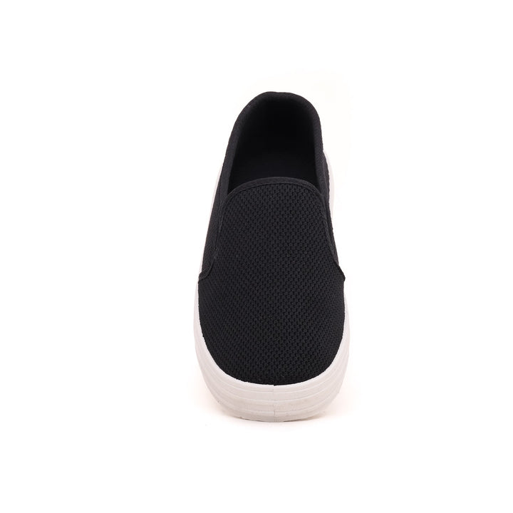 Black Casual Slip Ons WN6139