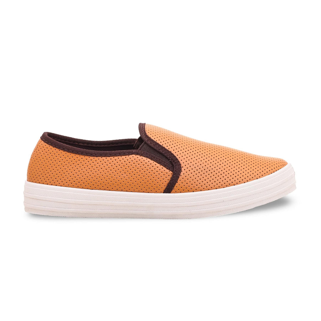 Mustard Winter Slip Ons WN6148