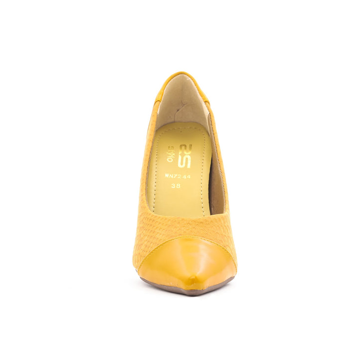 Yellow Winter Court Shoes WN7244