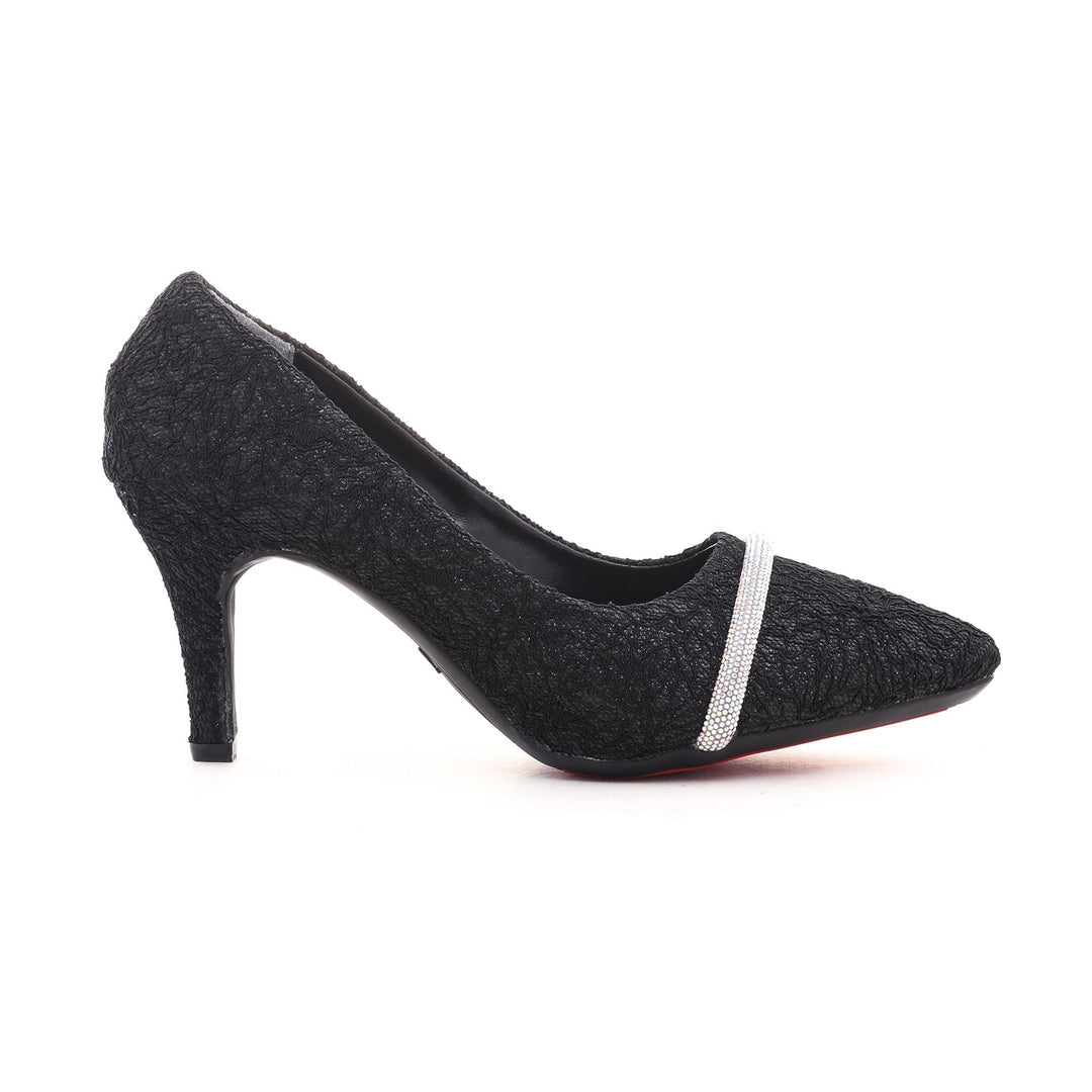 Black Winter Court Shoes WN7317