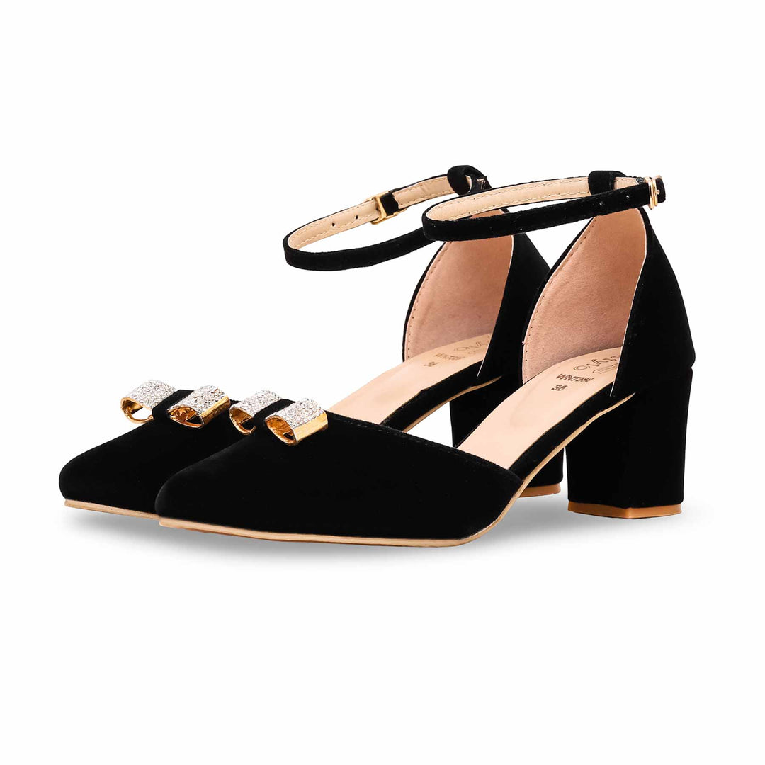 Black Court Shoes WN7389