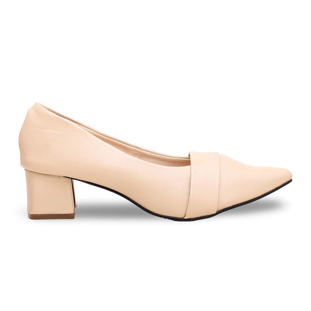 Beige Court Shoes WN7404