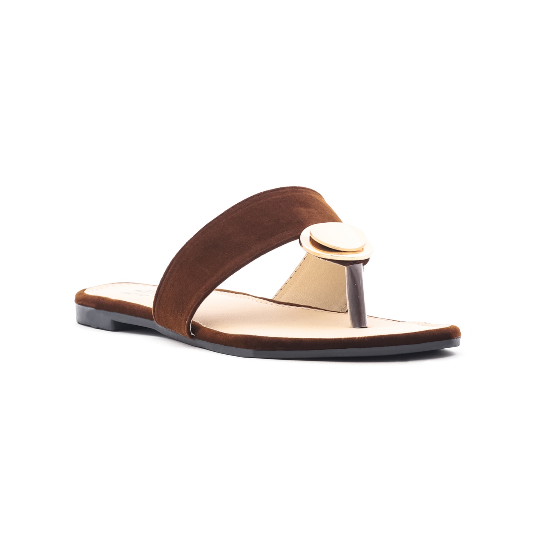 Brown Casual Chappal CL1235