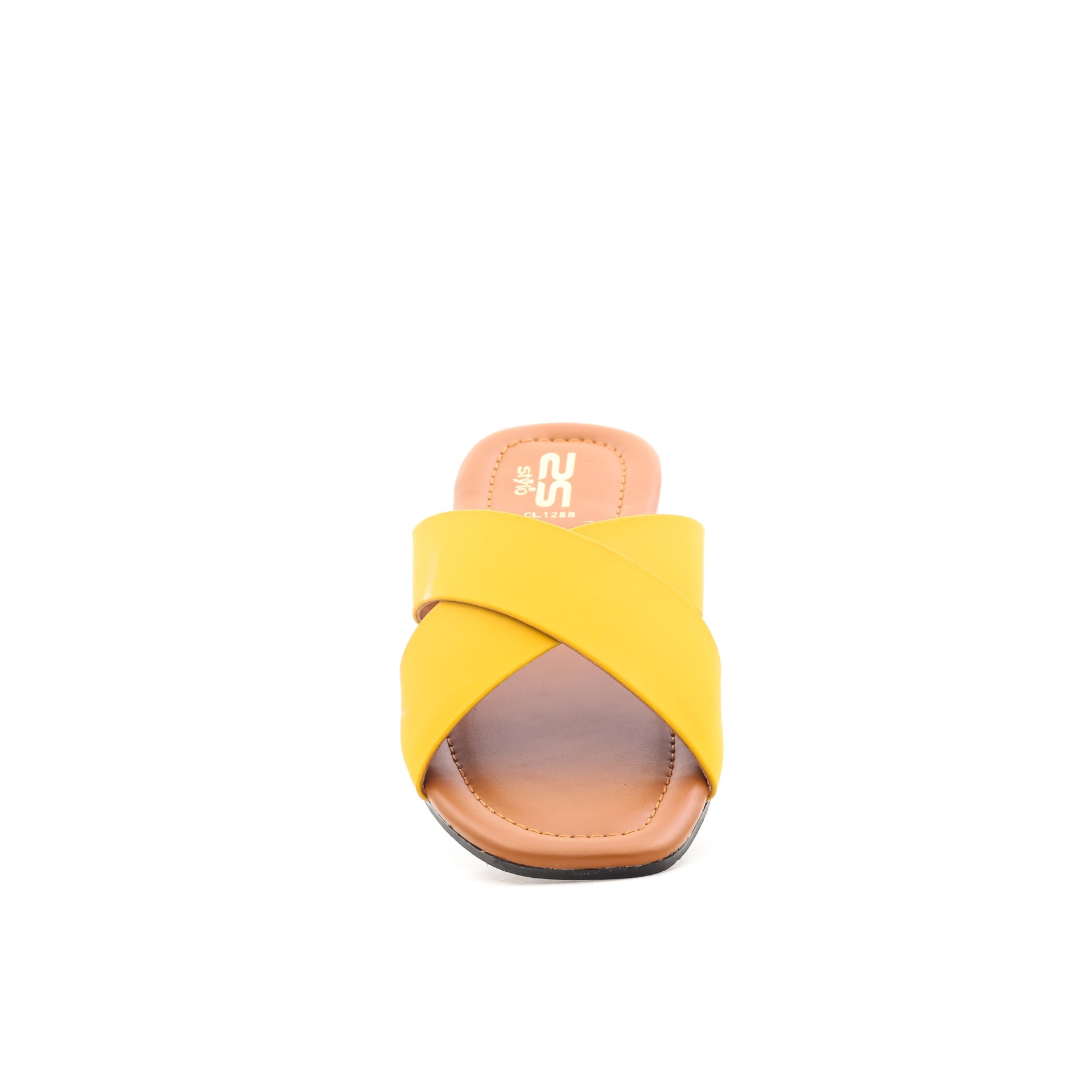 Yellow Casual Chappal CL1288