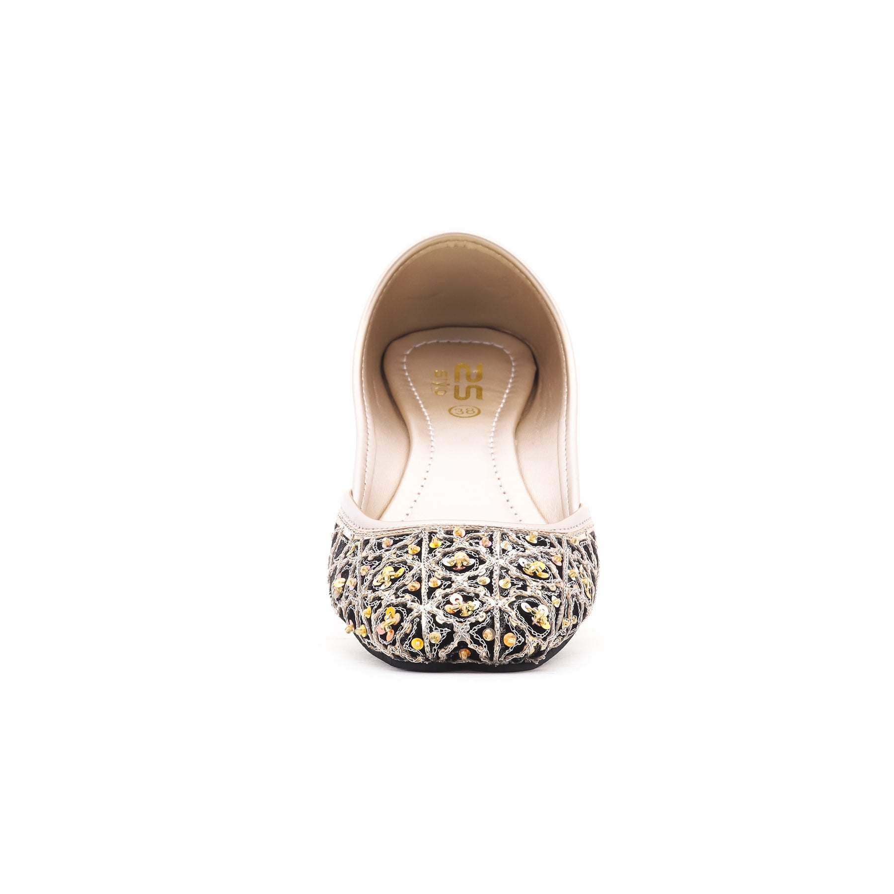 Black Casual Khusa EC8012