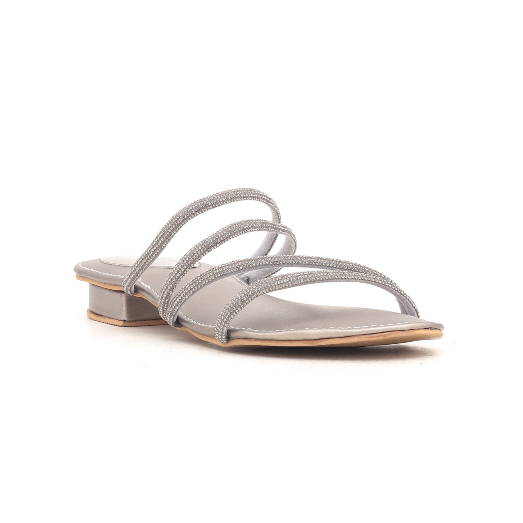 Grey Fancy Slipper FN7581