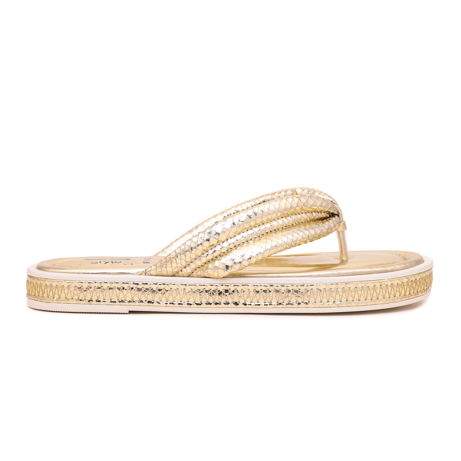 Golden Formal Chappal FR0493