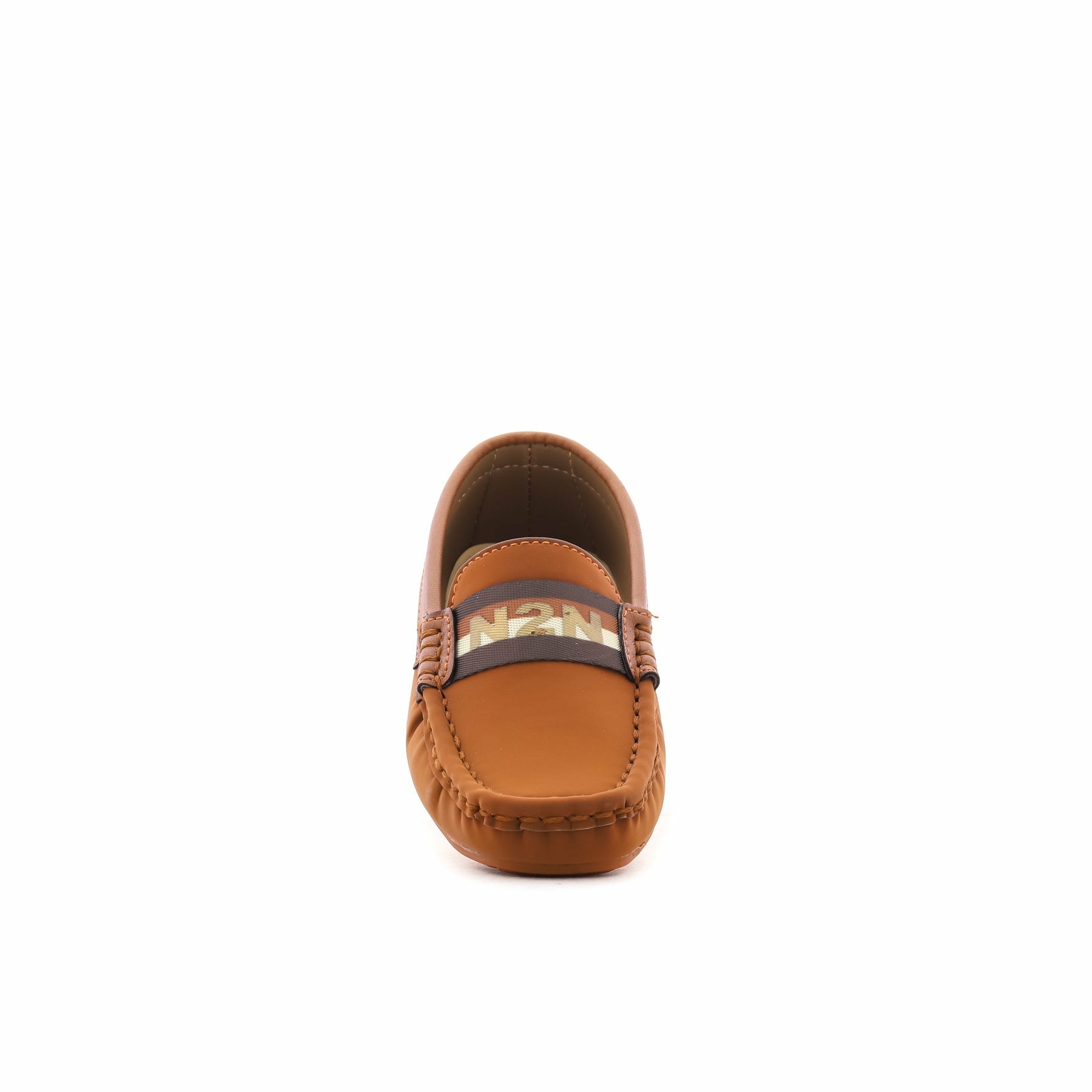 Boys Tan Casual Moccasins KD0351