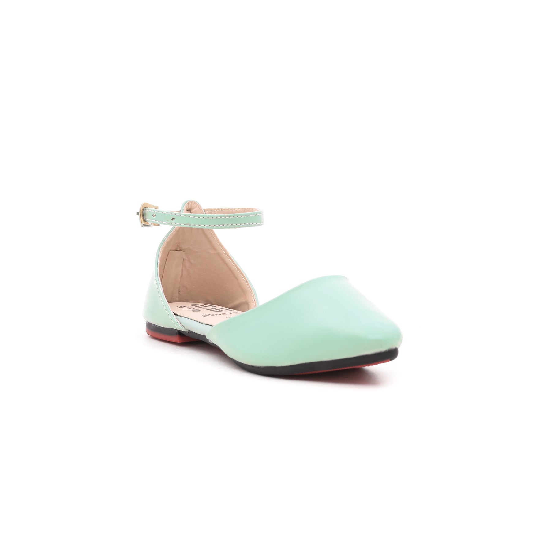 Girls Green Casual Pumps KD0472