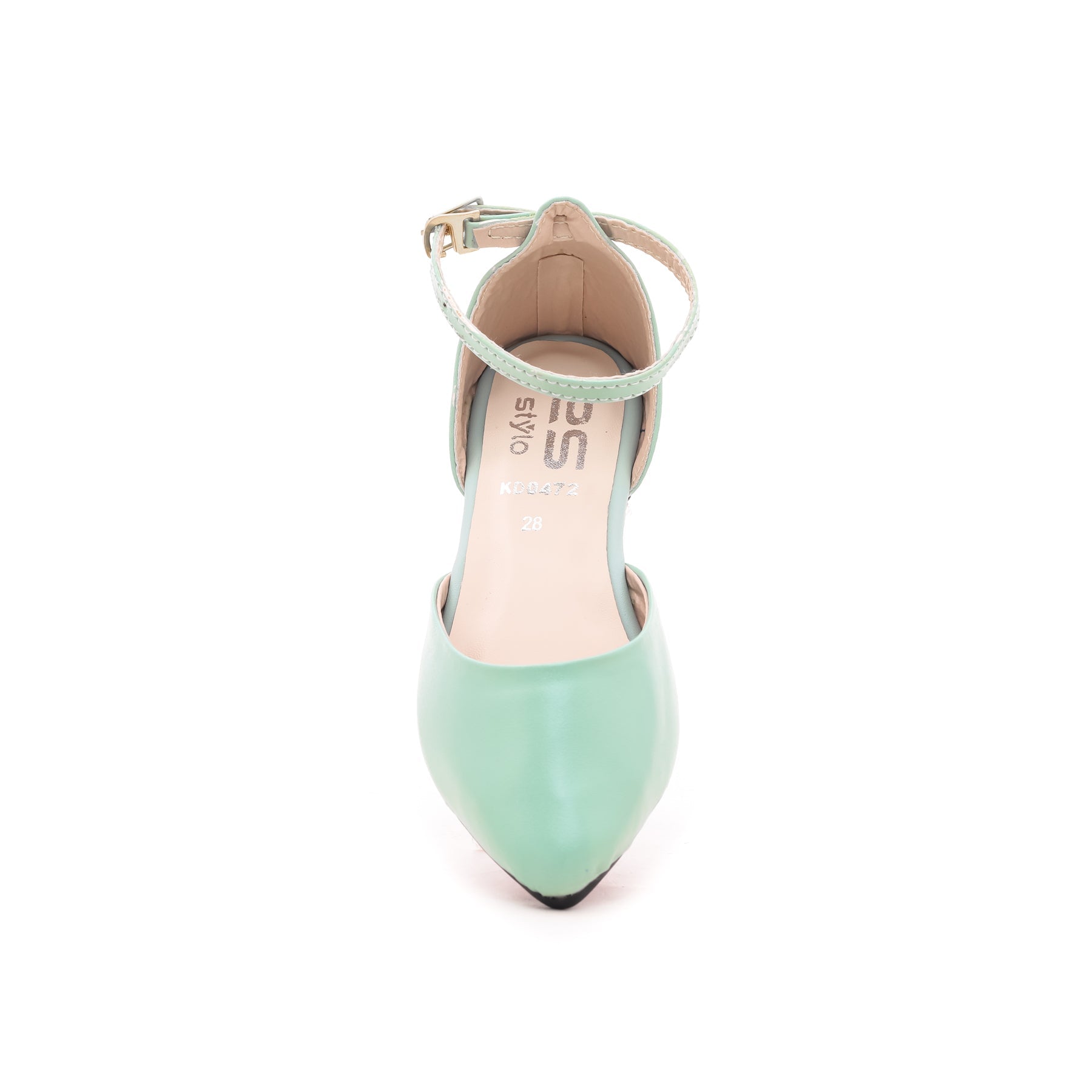 Girls Green Casual Pumps KD0472