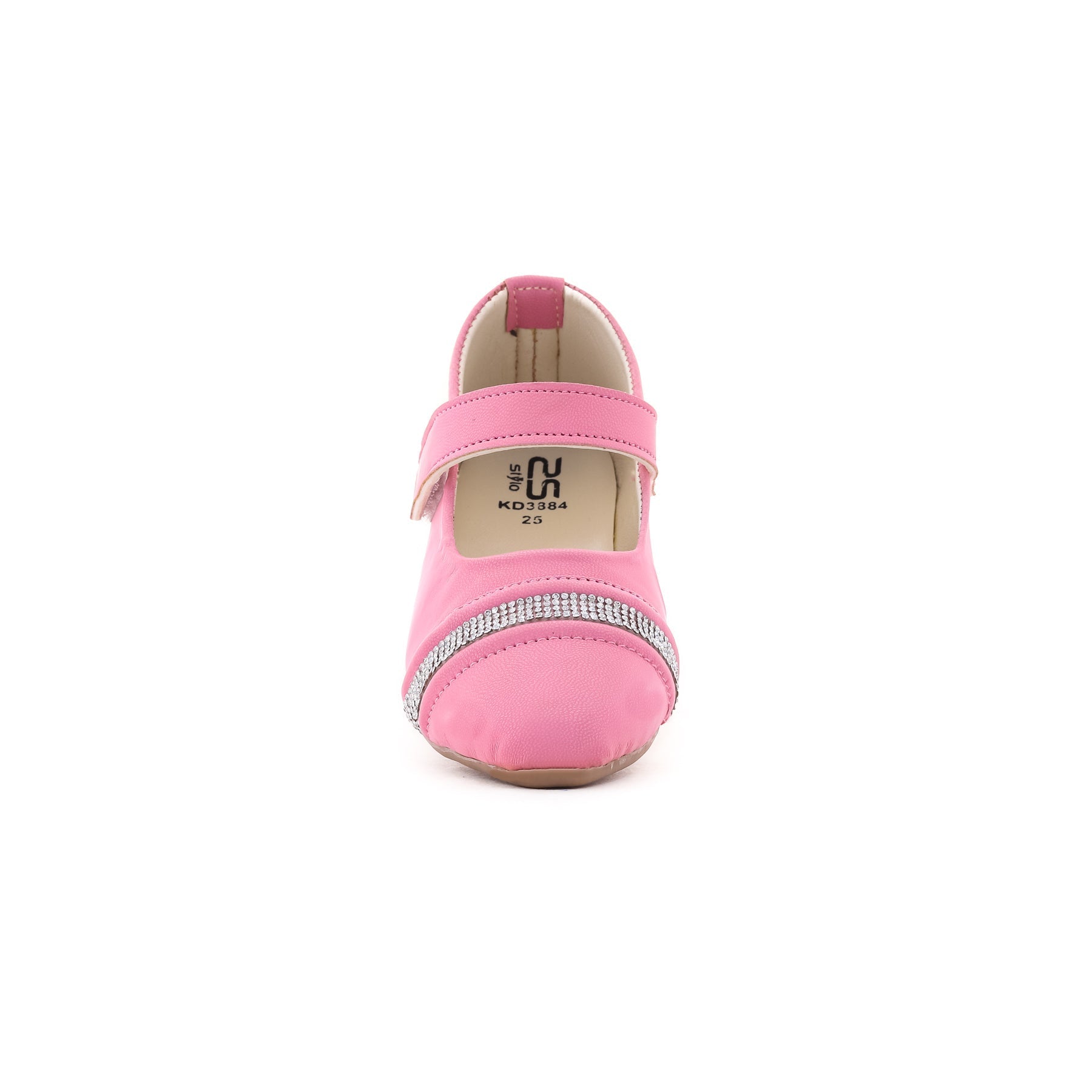 Girls Pink Casual Pumps KD3884