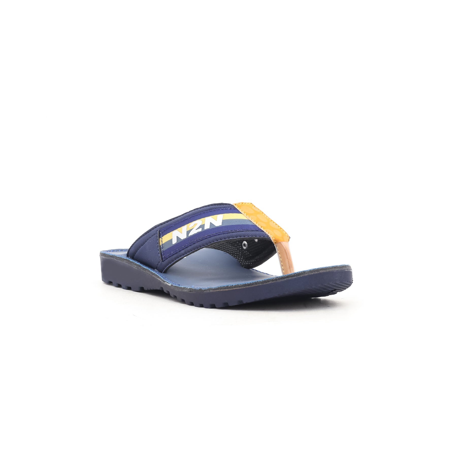 Boys Navy Casual Chappal KD4670