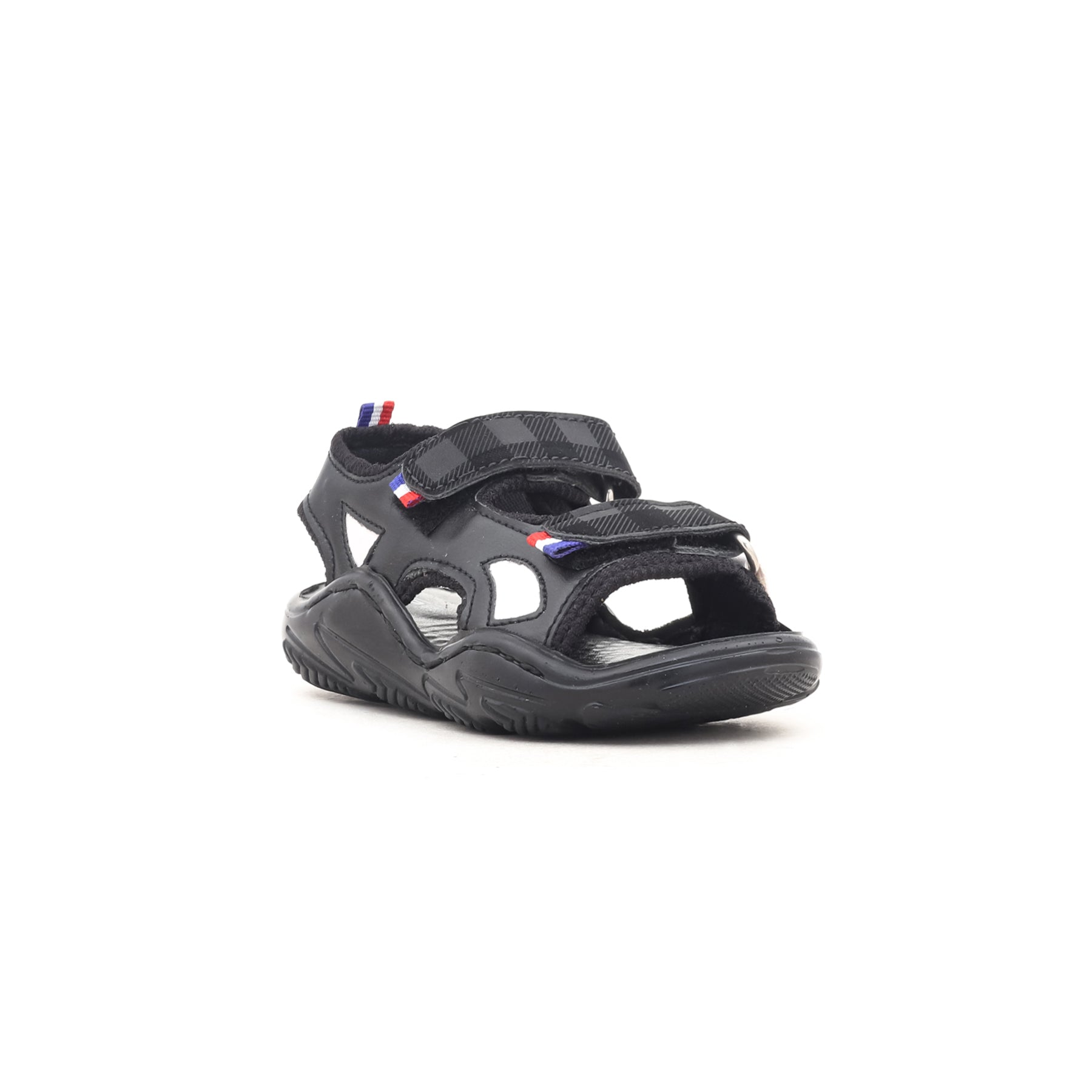 Boys Black Casual Sandal KD4679