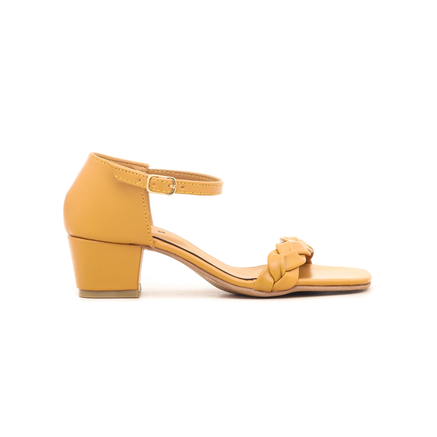 Ladies mustard color on sale sandals