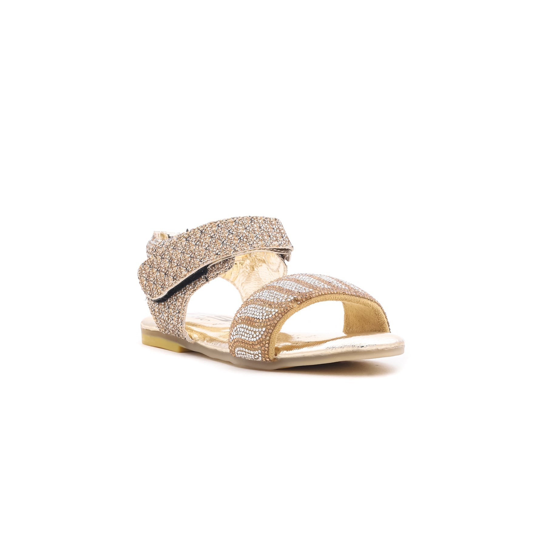 Girls Golden Fancy Sandal KD7430