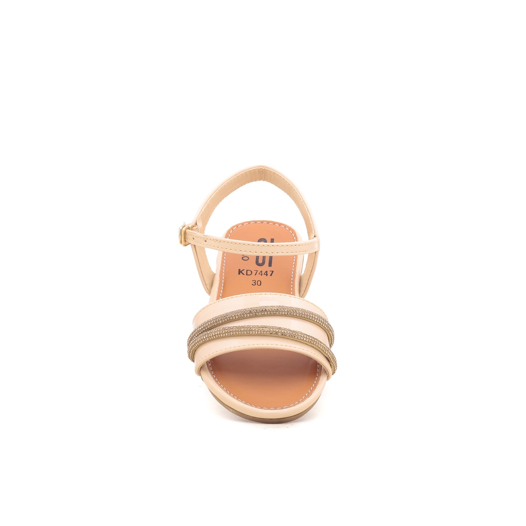Girls Beige Formal Sandal KD7447