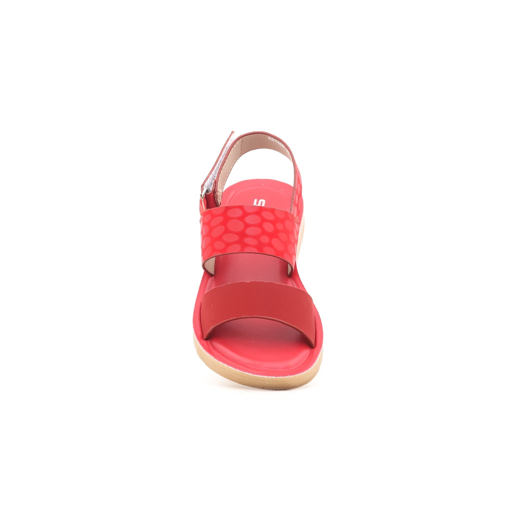 Girls Red Casual Sandal KD7468