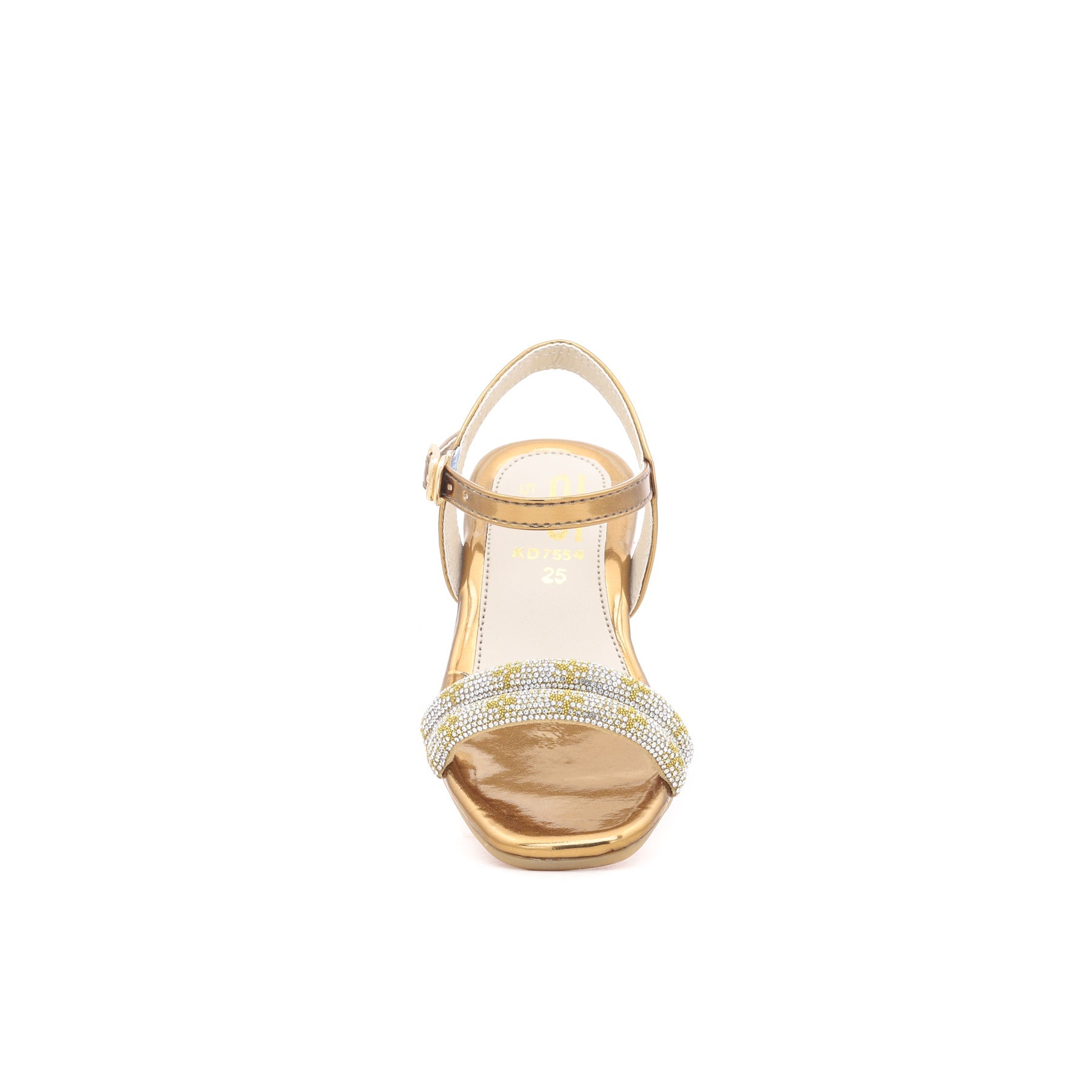 Girls Golden Fancy Sandal KD7554