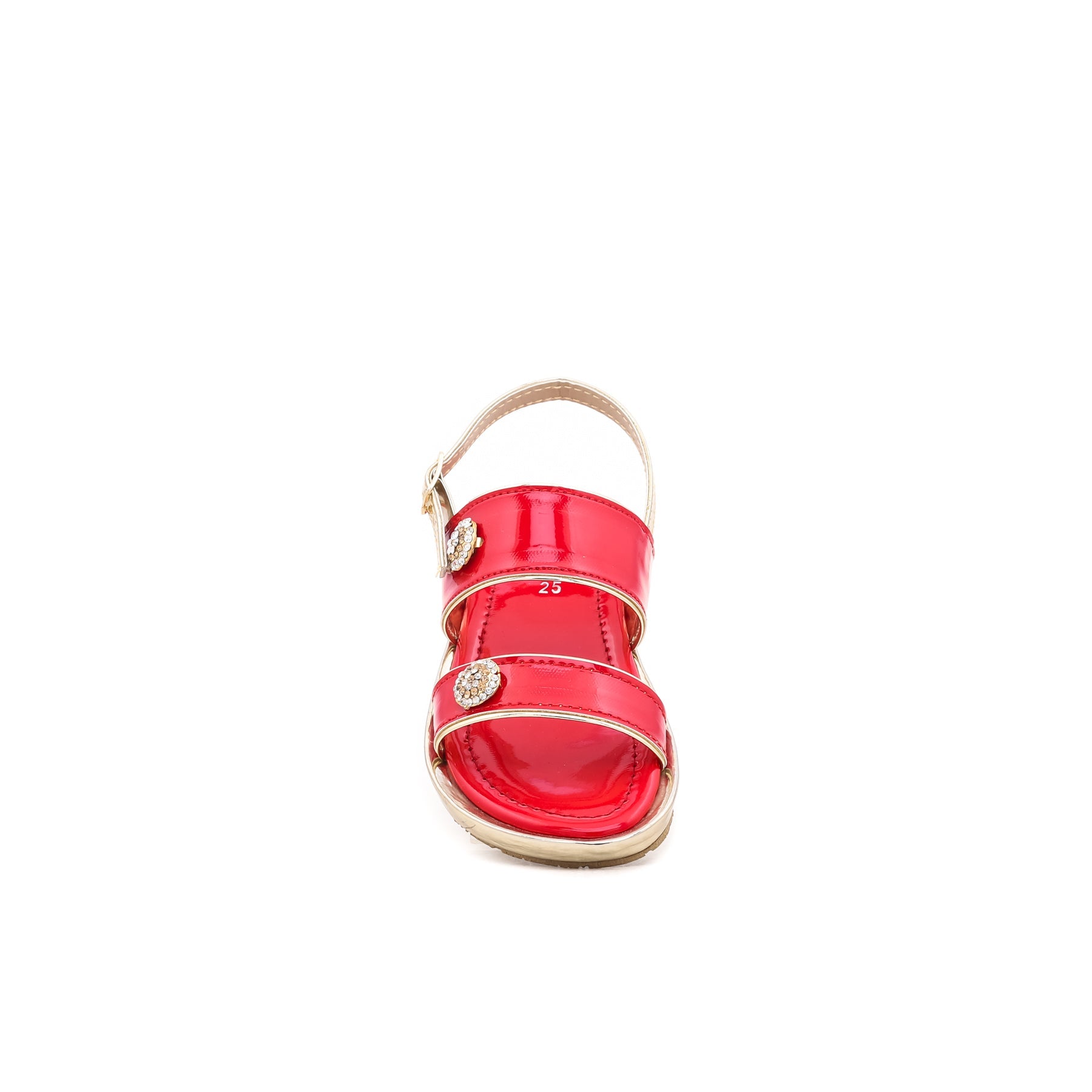 Girls Red Formal Sandal KD7591