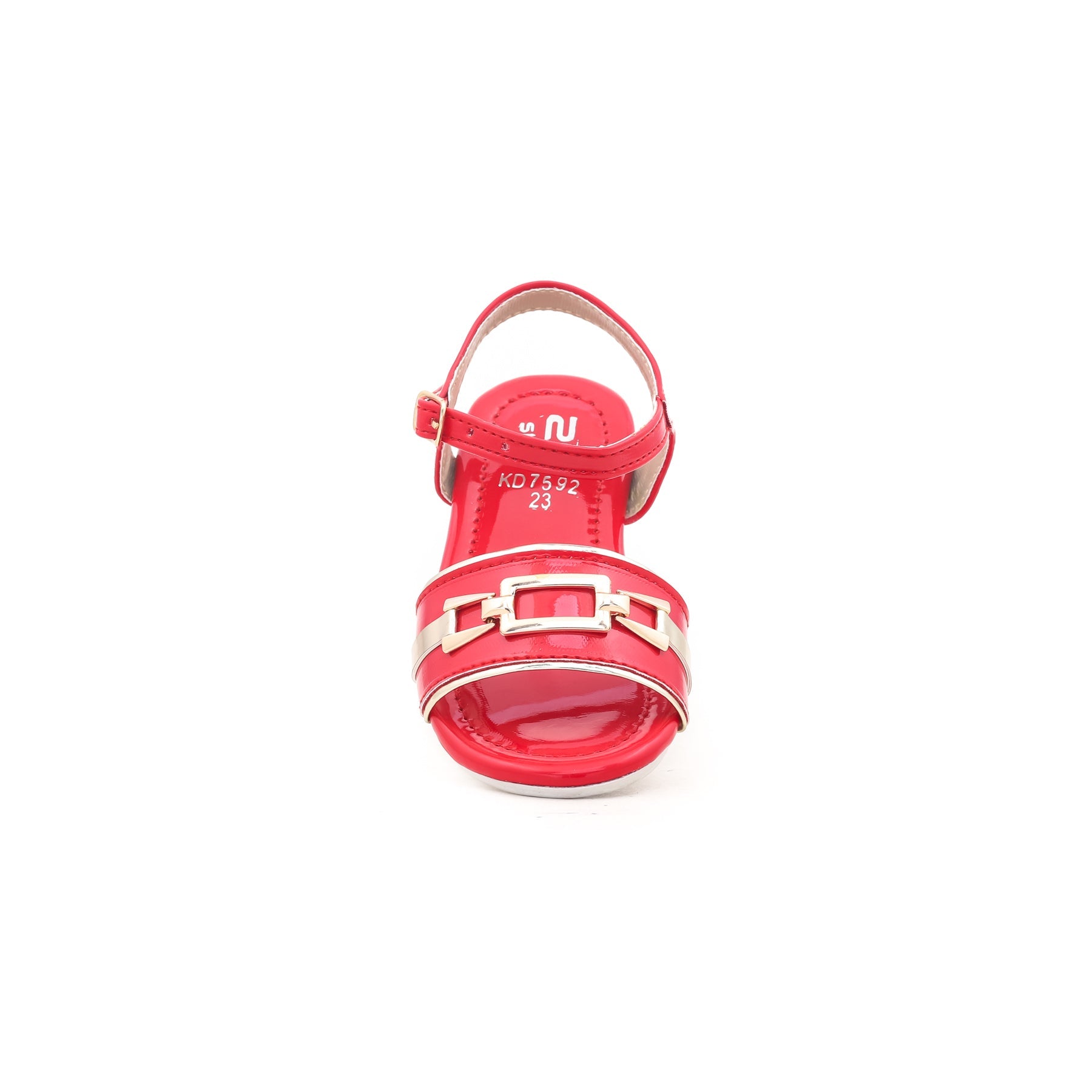 Girls Red Formal Sandal KD7592
