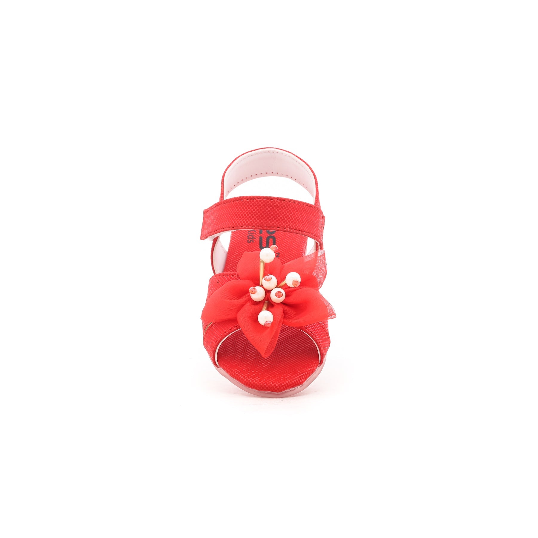 Girls Red Casual Sandal KD7602
