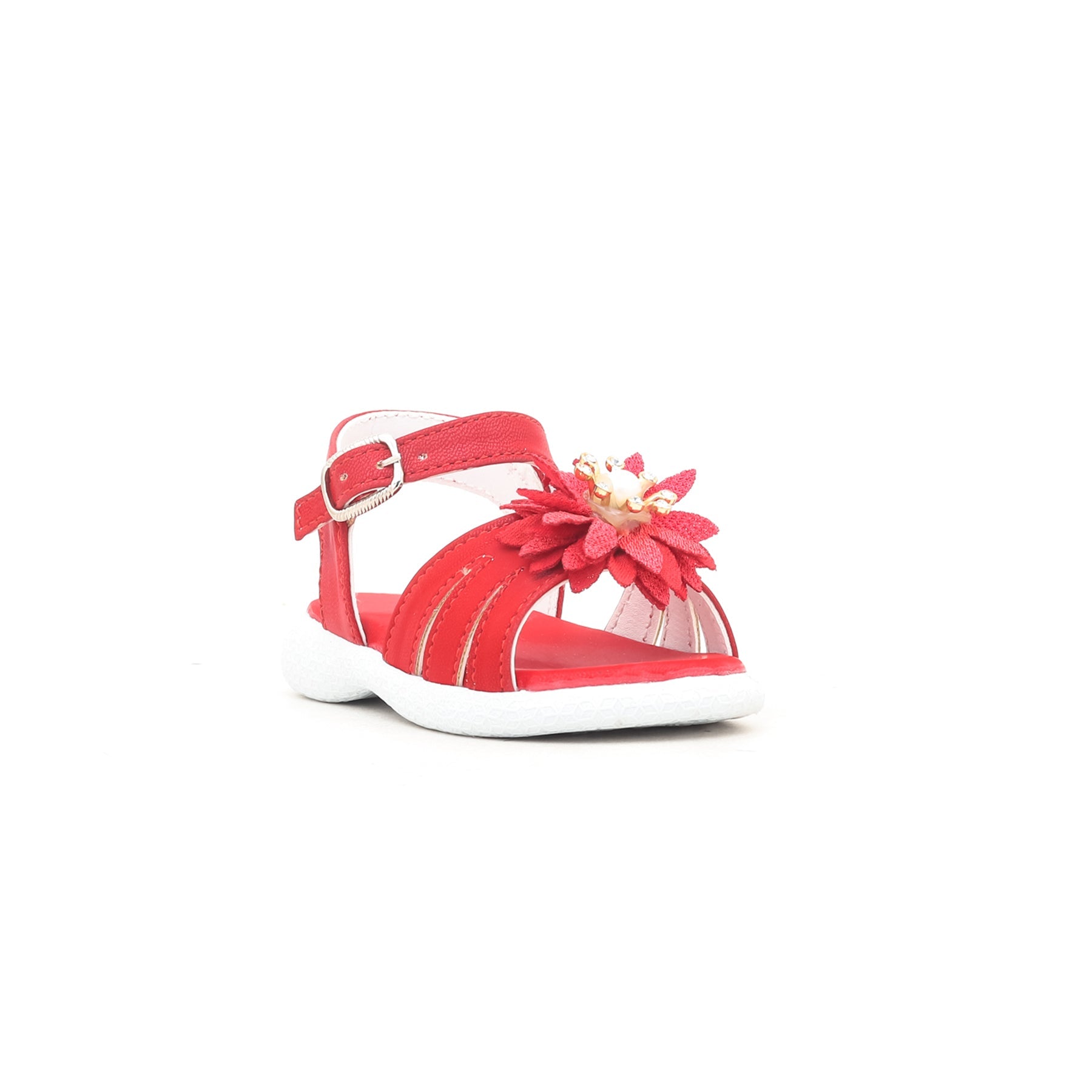 Babies Red Casual Sandal KD7605