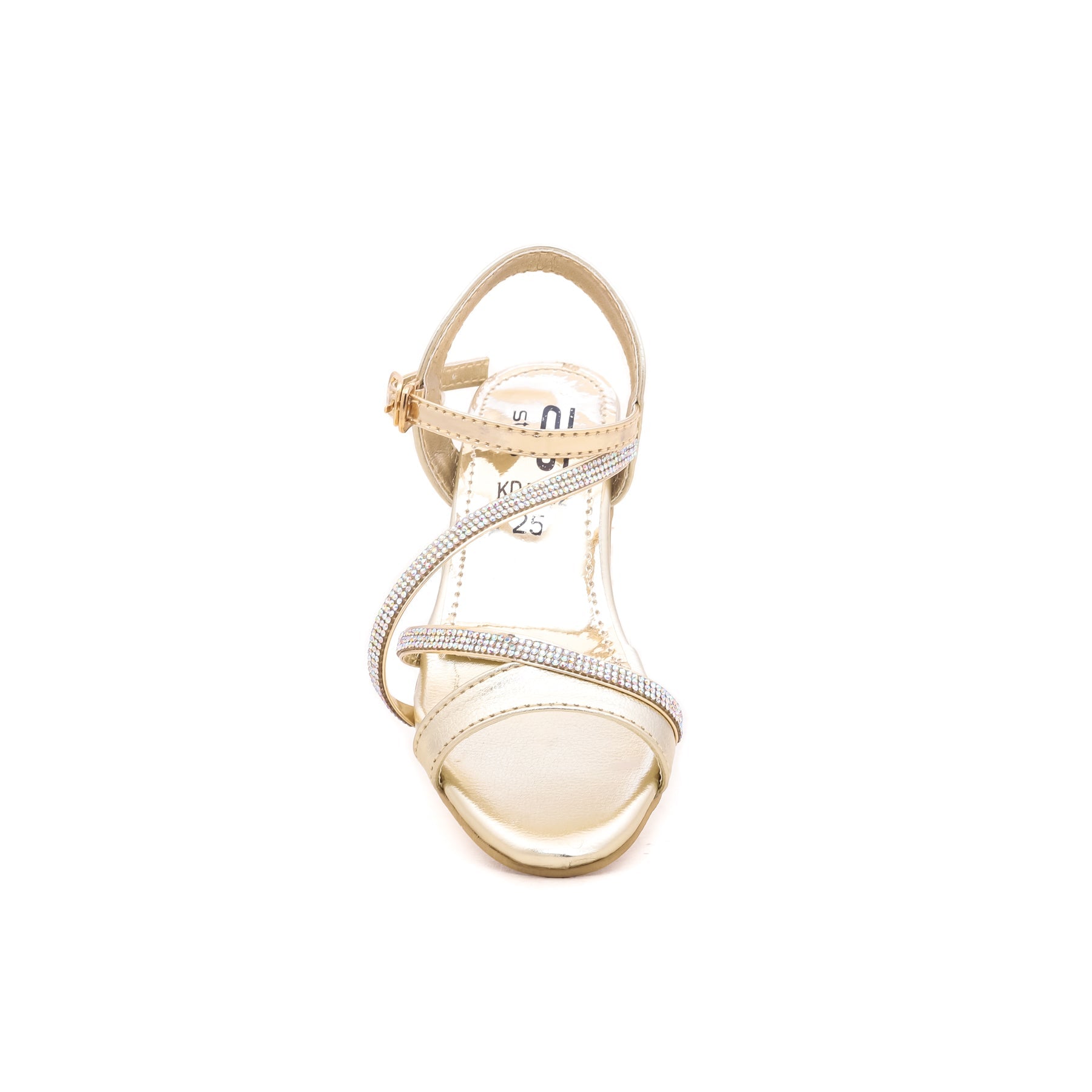 Girls Golden Fancy Sandal KD7642