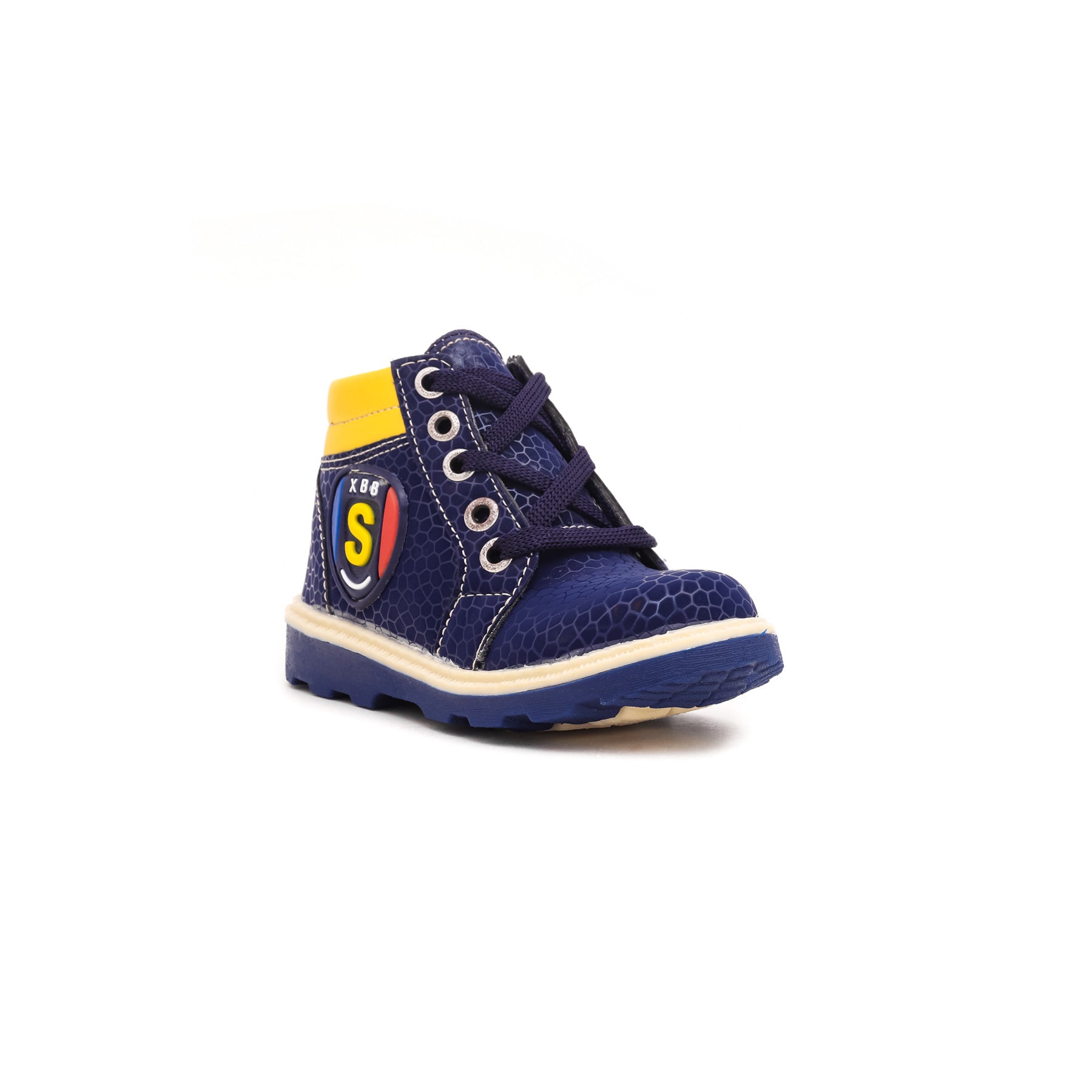 Boys Navy Long Shoes KD8052
