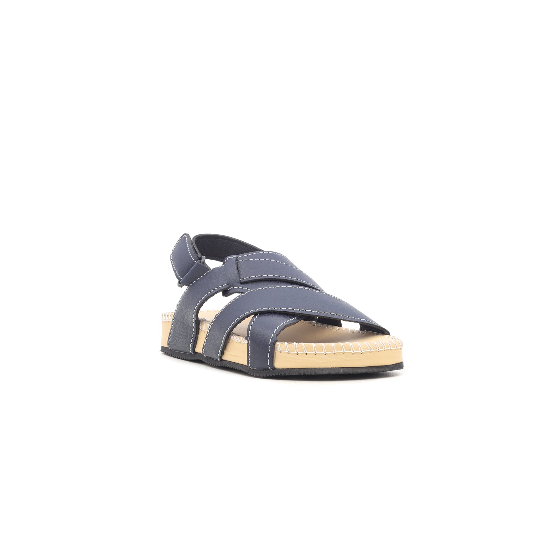 Boys Navy Formal Sandal KD9281