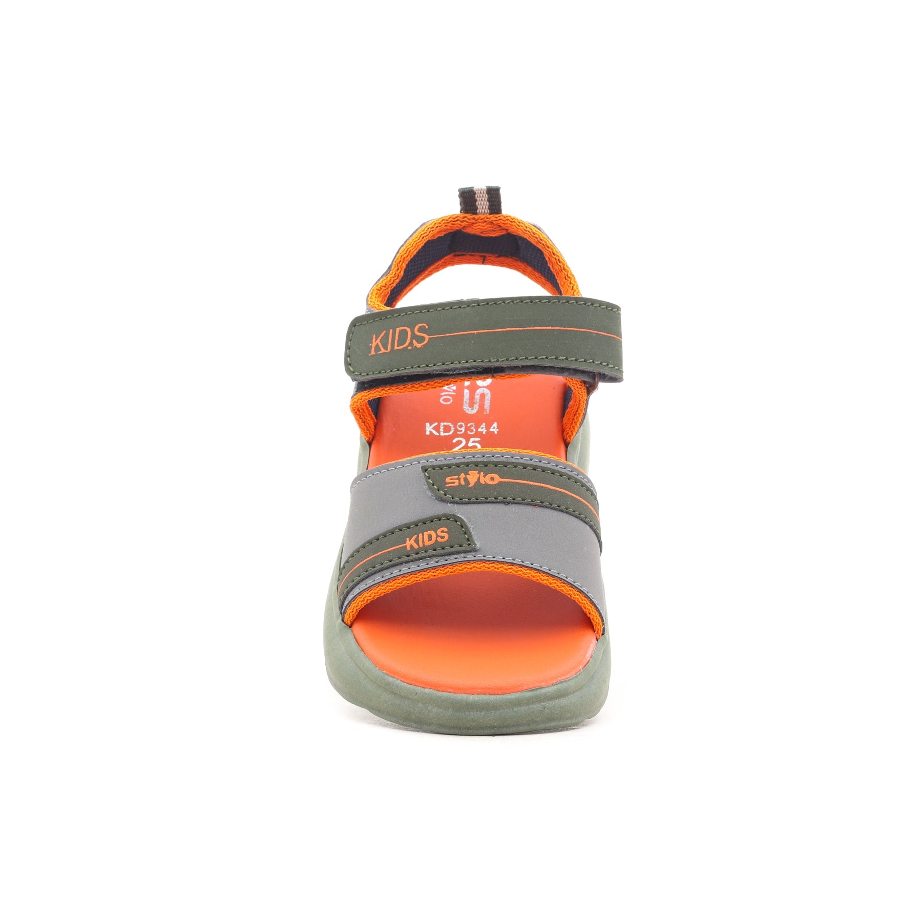 Boys Grey Casual Sandal KD9344
