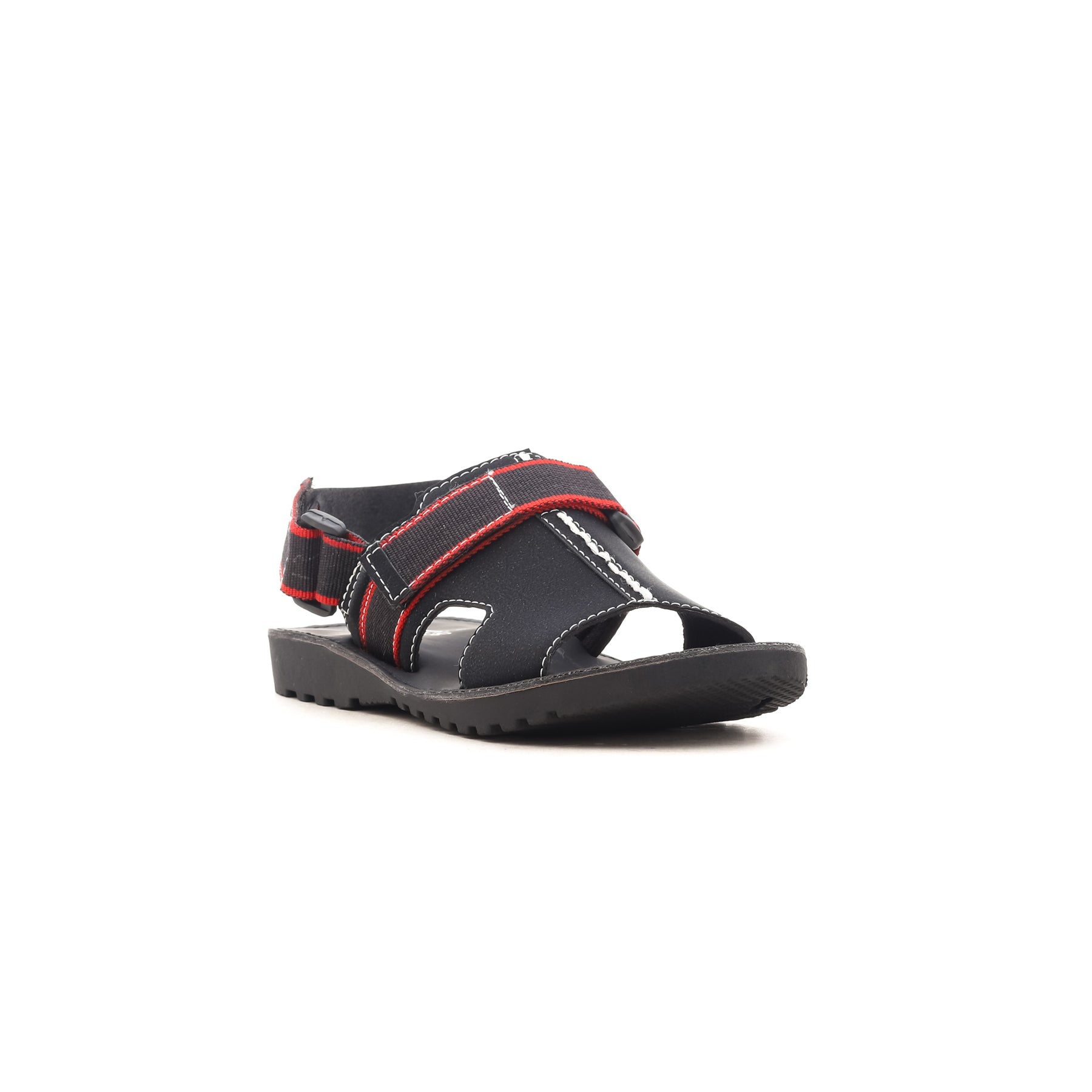 Boys Black Casual Sandal KD9374