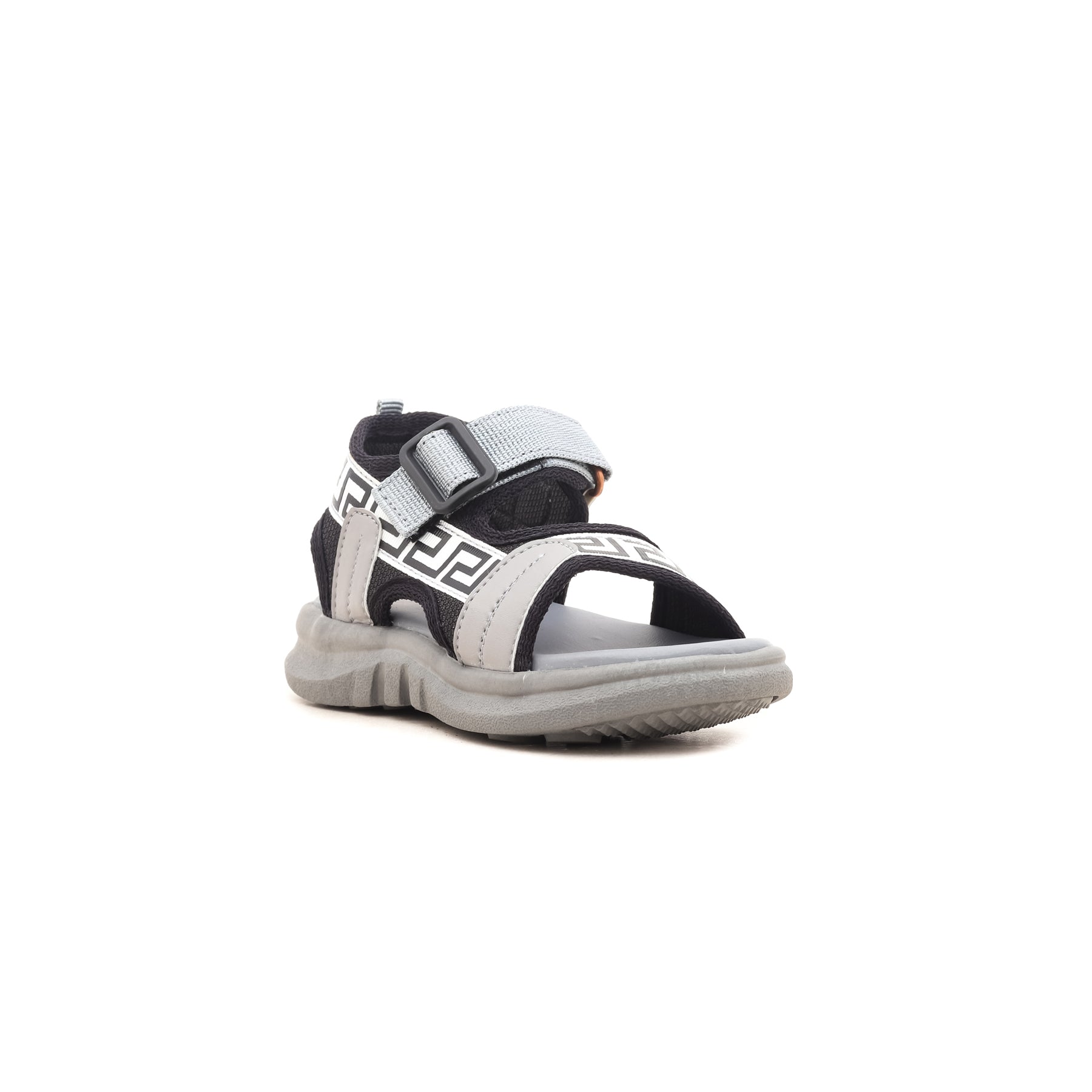 Boys Grey Casual Sandal KD9380