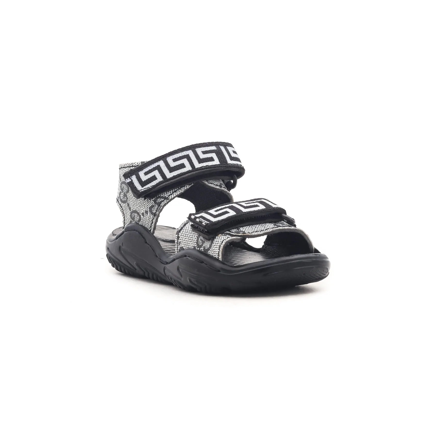 Boys Grey Casual Sandal KD9393