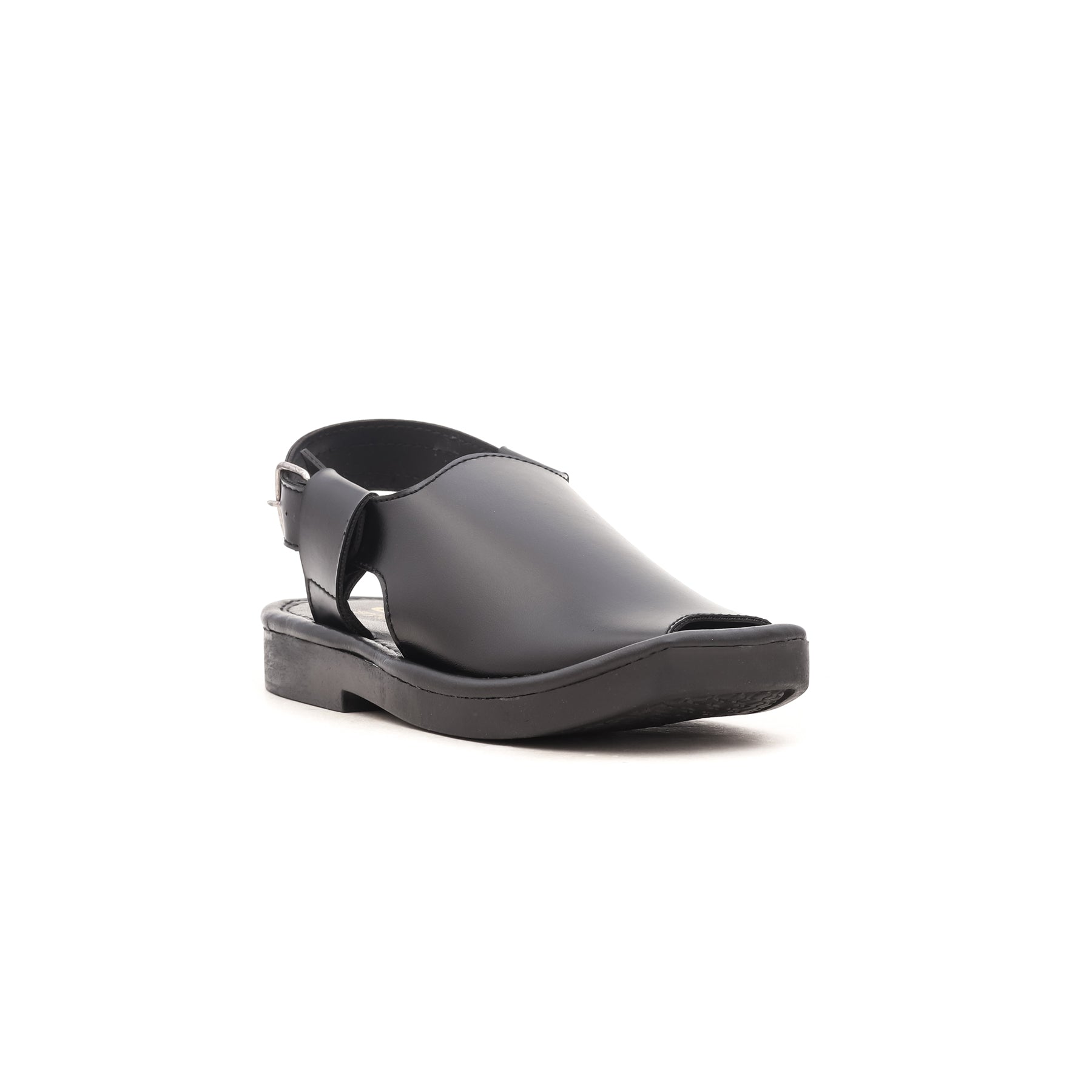 Boys Black Peshawari Chappal KD9411