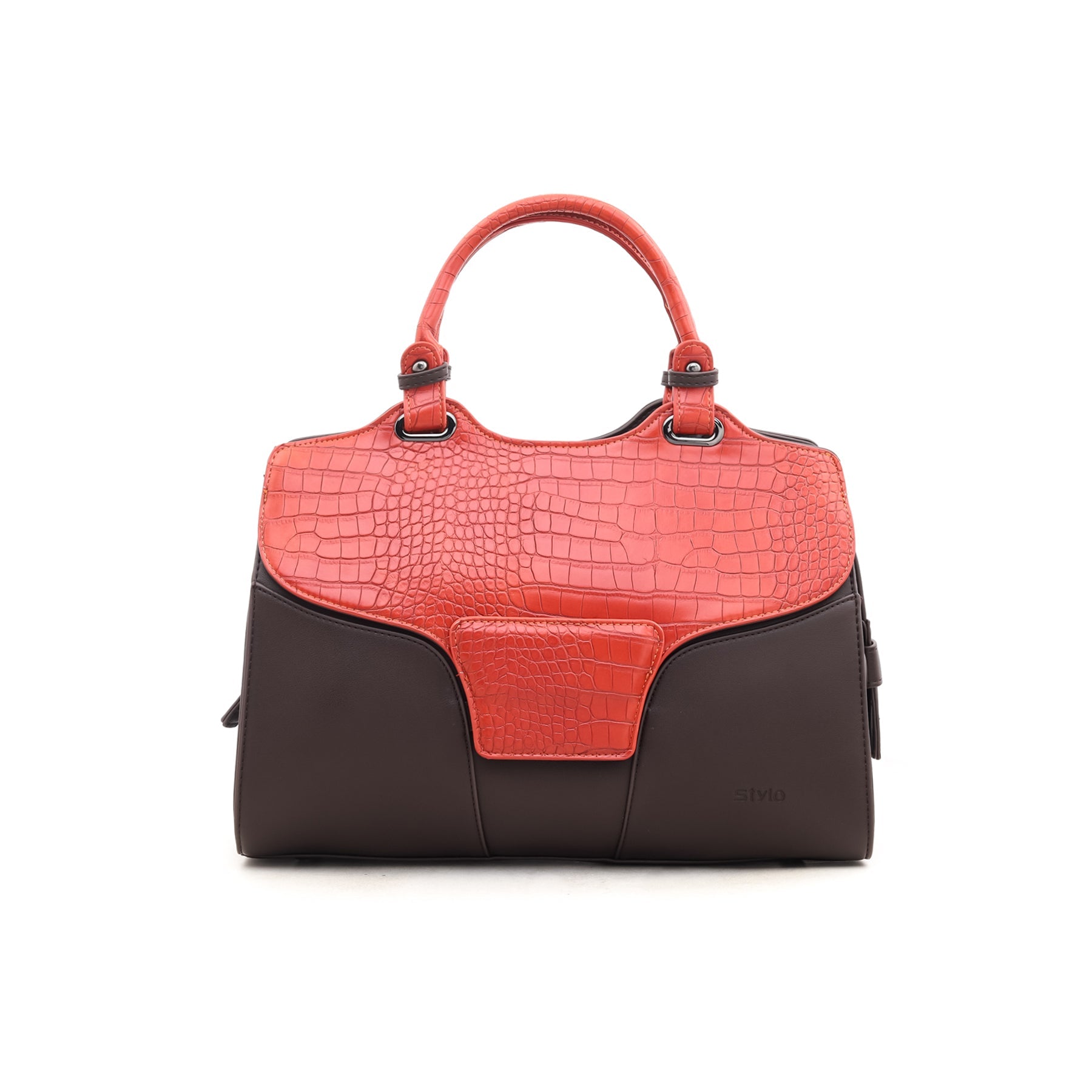 Coffee Formal Hand Bag P35304