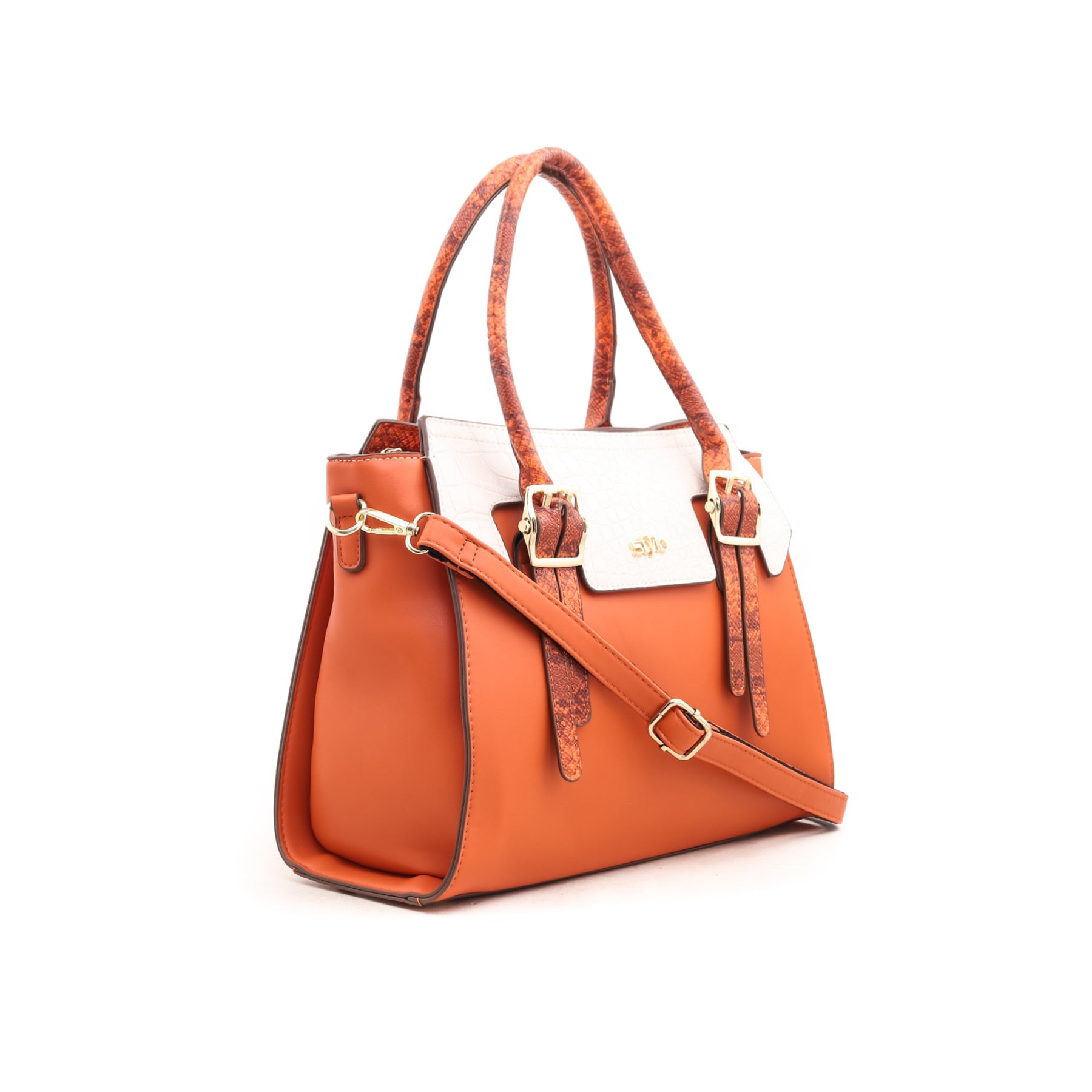 Orange Formal Hand Bag P35306