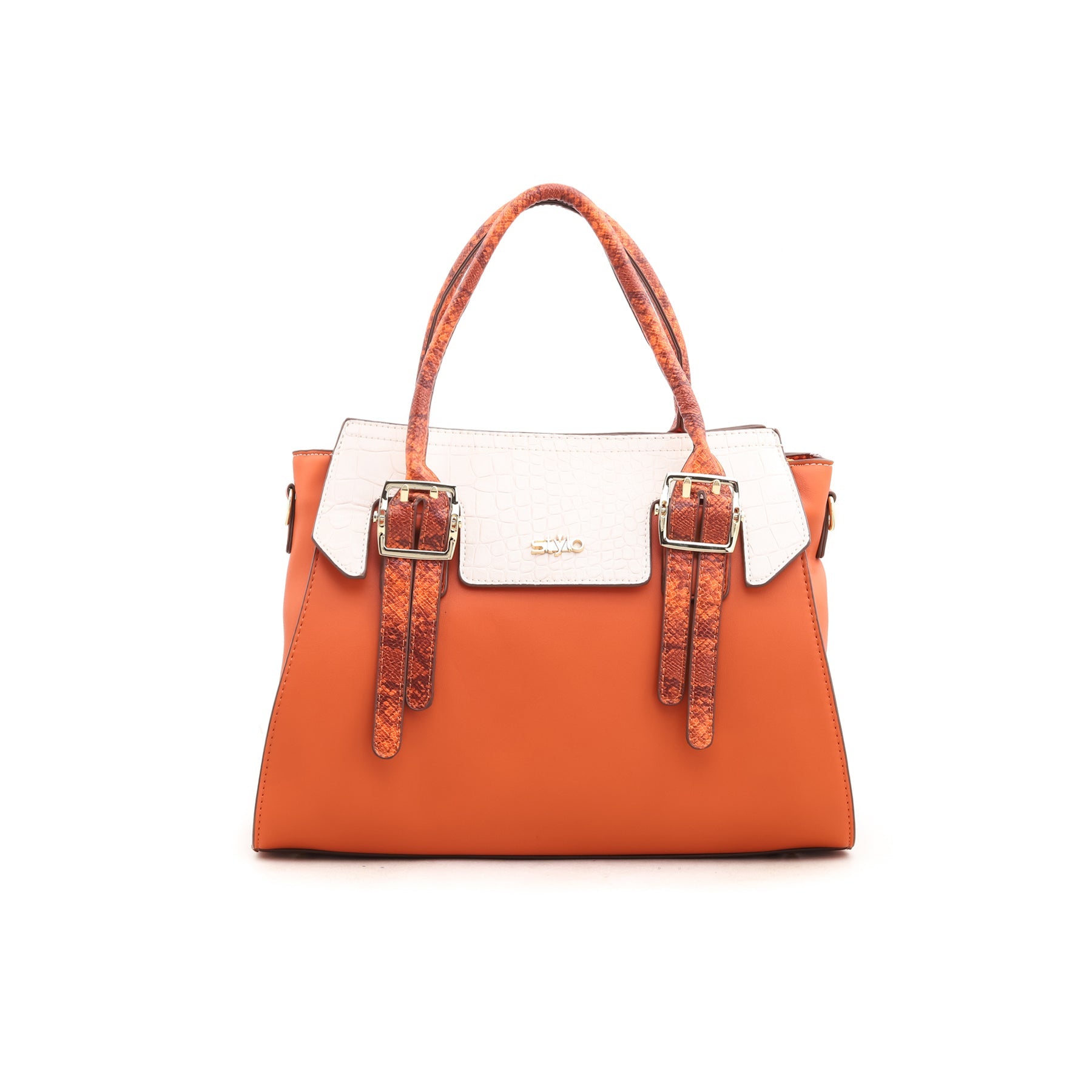 Orange Formal Hand Bag P35306