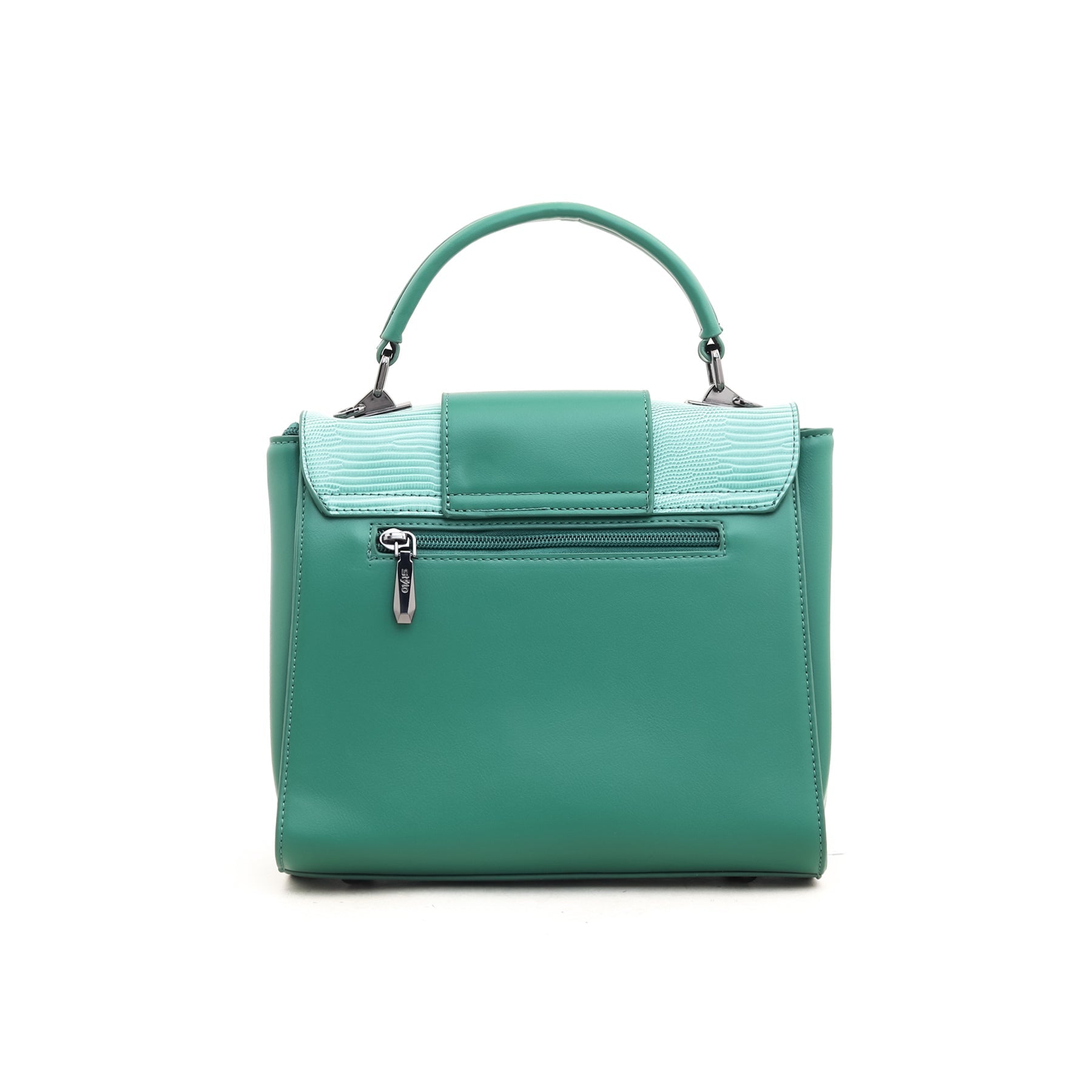 Green Formal Hand Bag P35307