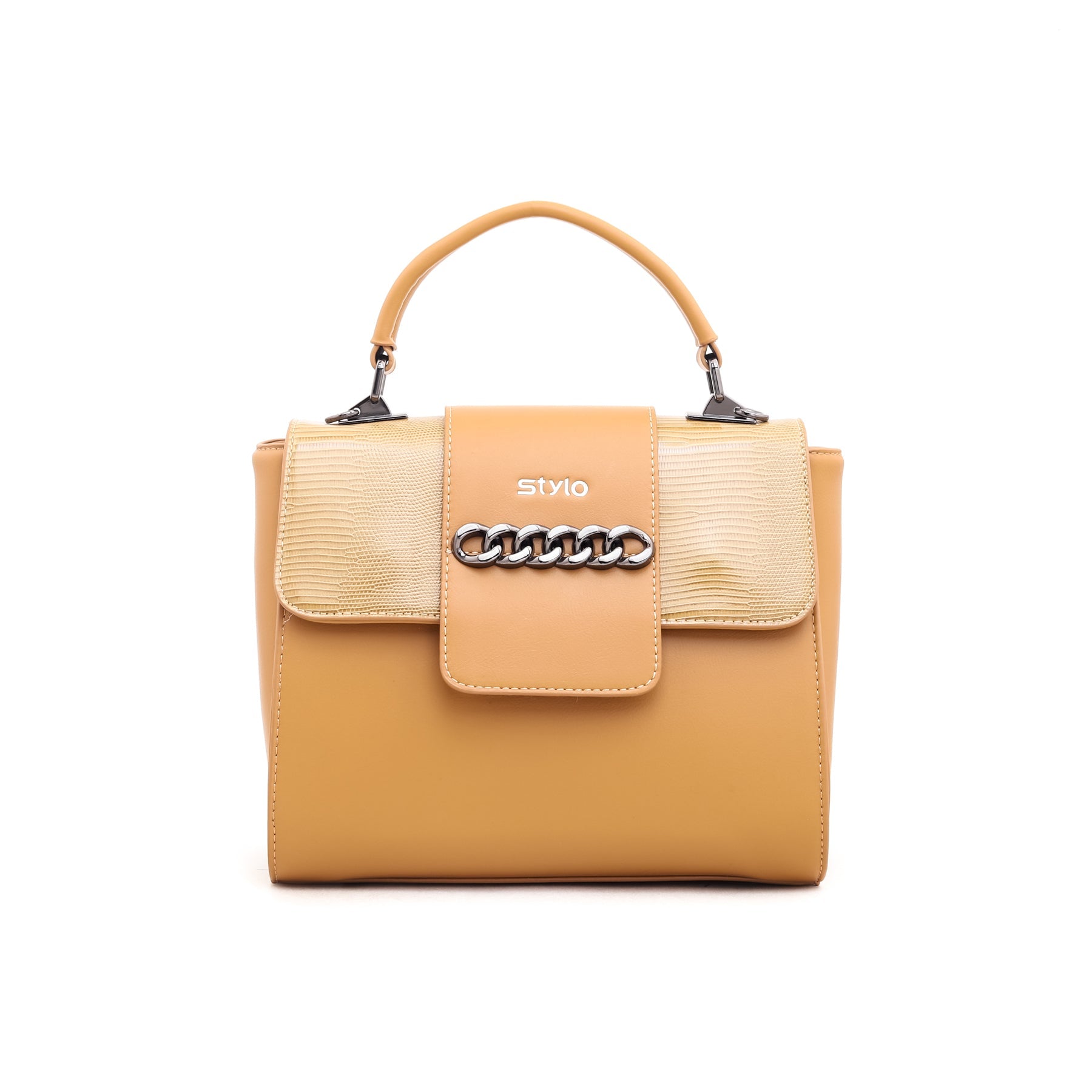 Khaki Formal Hand Bag P35307