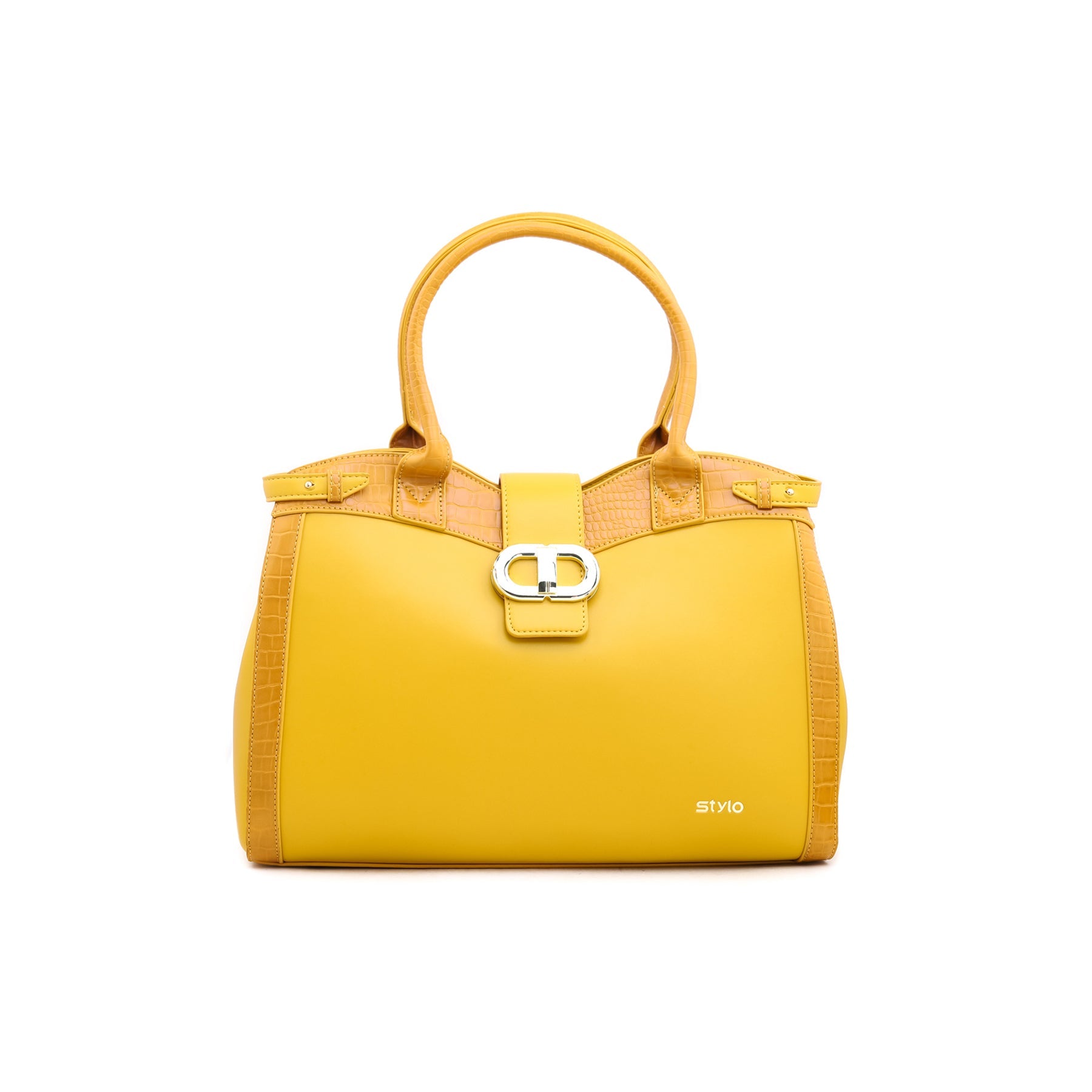 Yellow Formal Hand Bag P35310