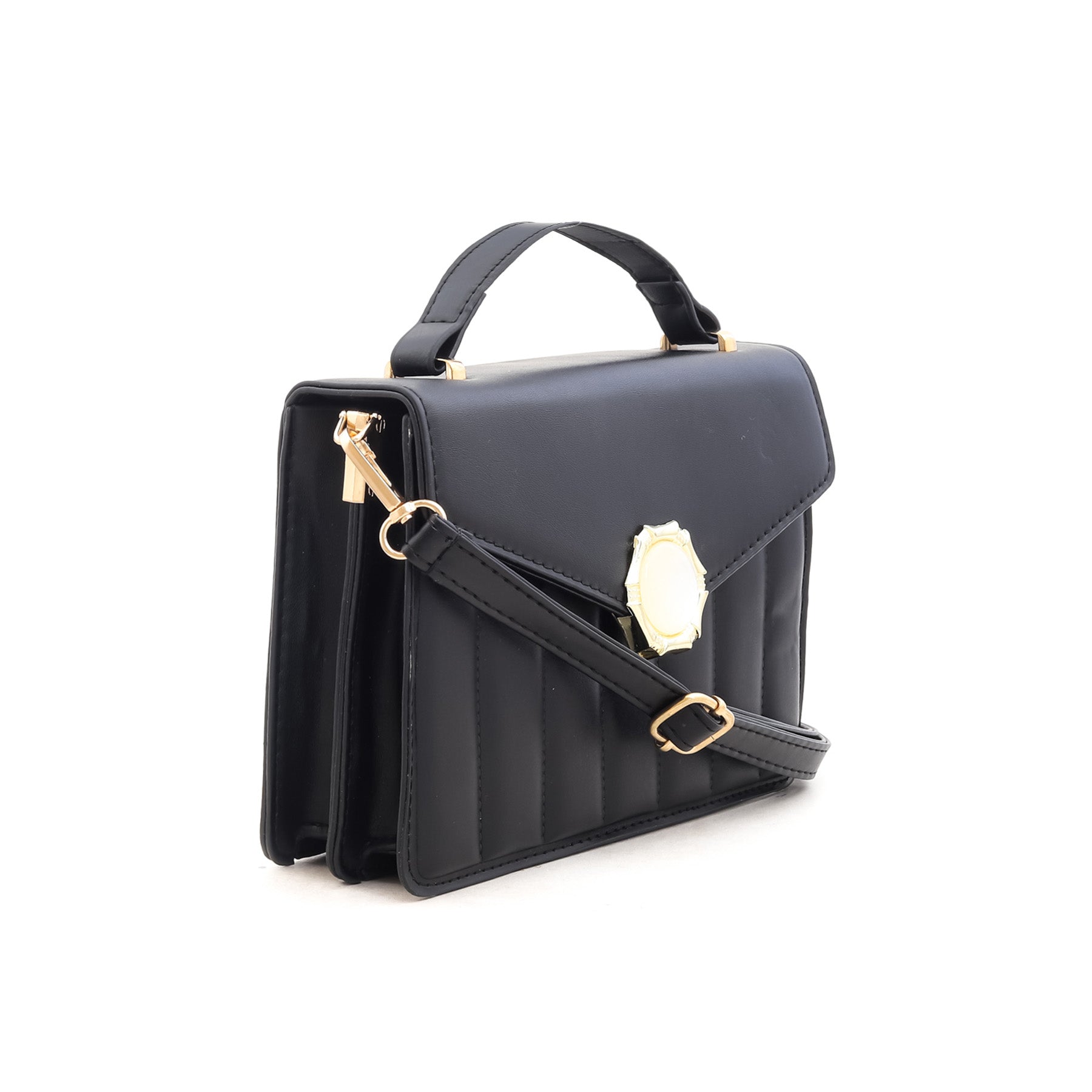 Black Formal Shoulder Bag P35455