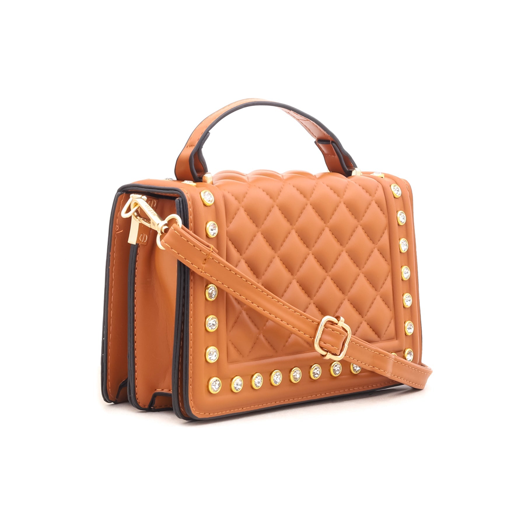 Brown Formal Shoulder Bag P35475