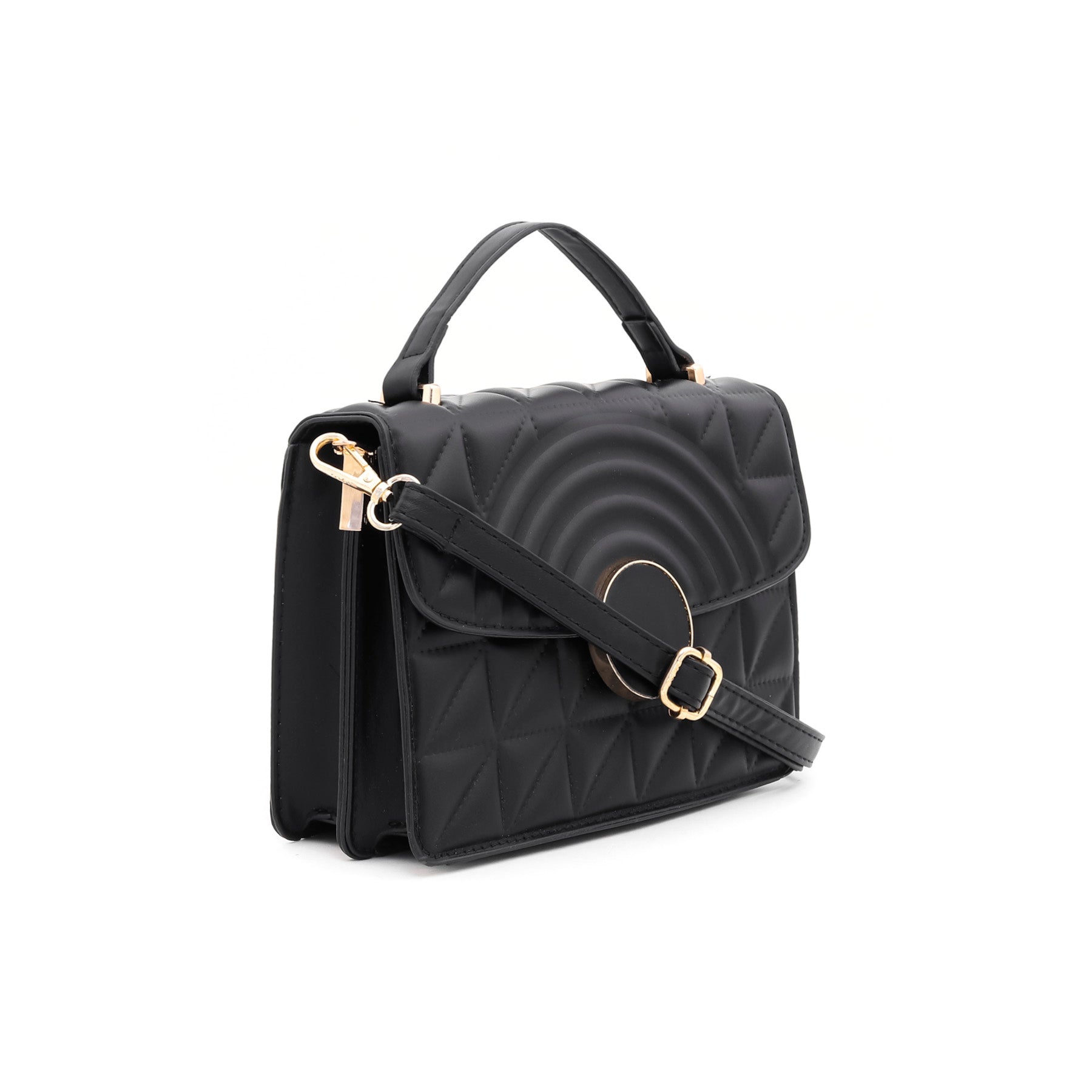 Black Formal Shoulder Bag P35487